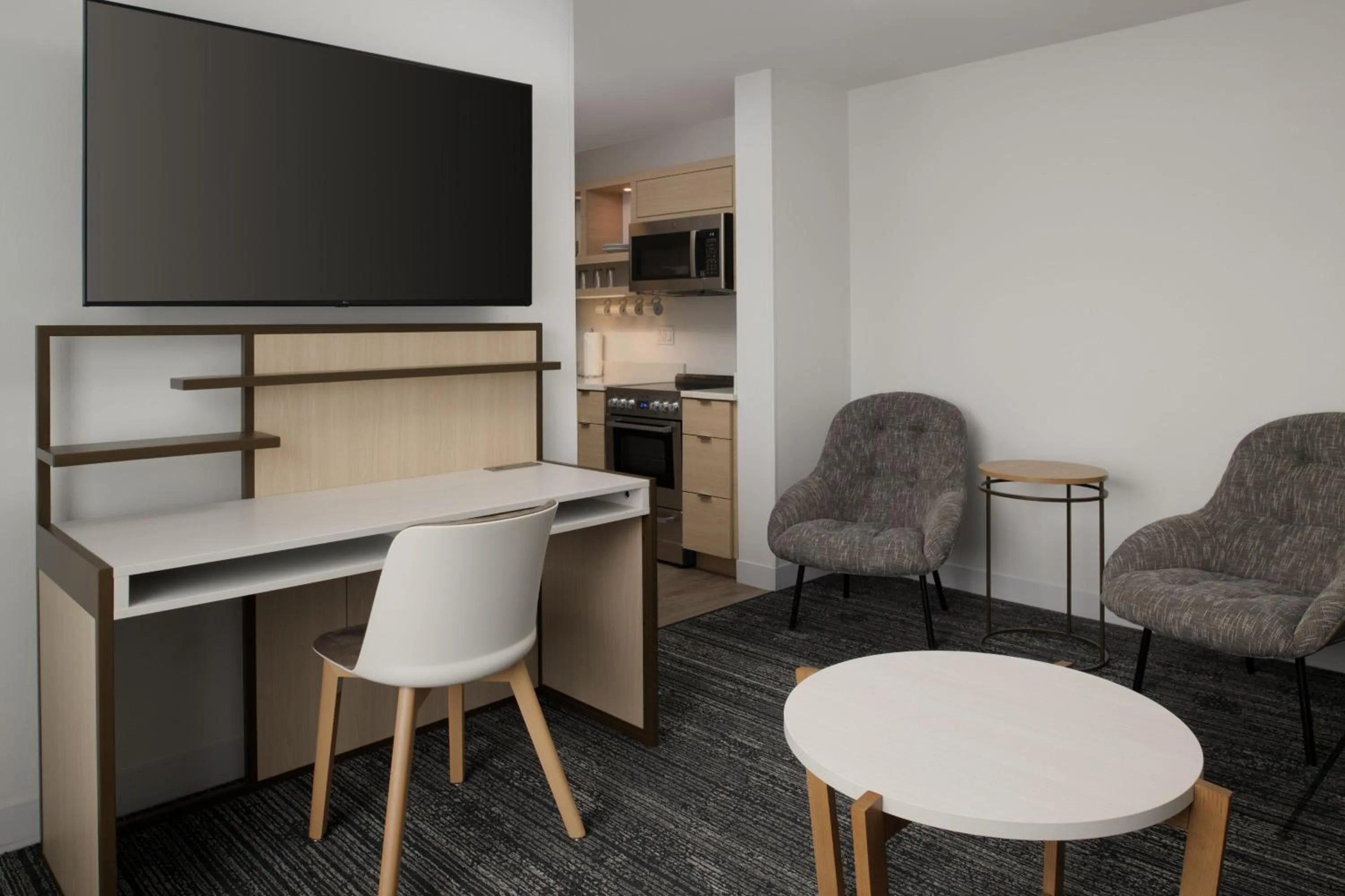 Living room in TownePlace Suites by Marriott Eugene