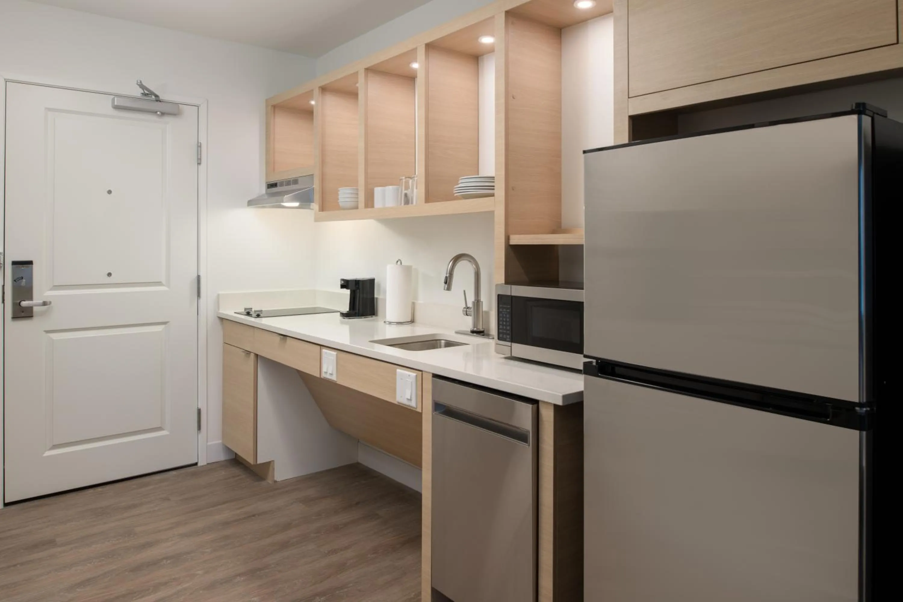 Kitchen or kitchenette in TownePlace Suites by Marriott Eugene