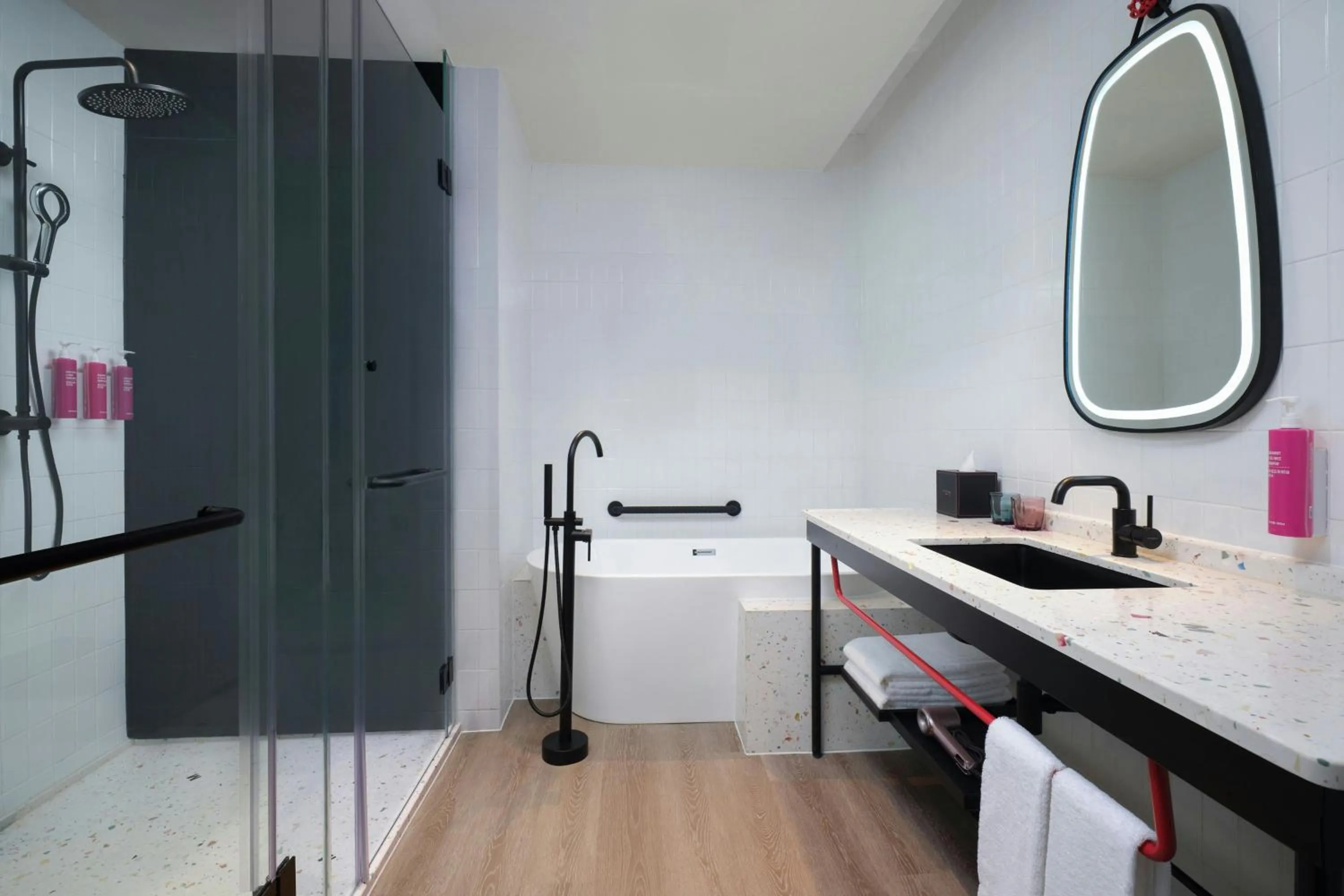 Bathroom in Moxy Ningbo Old Bund