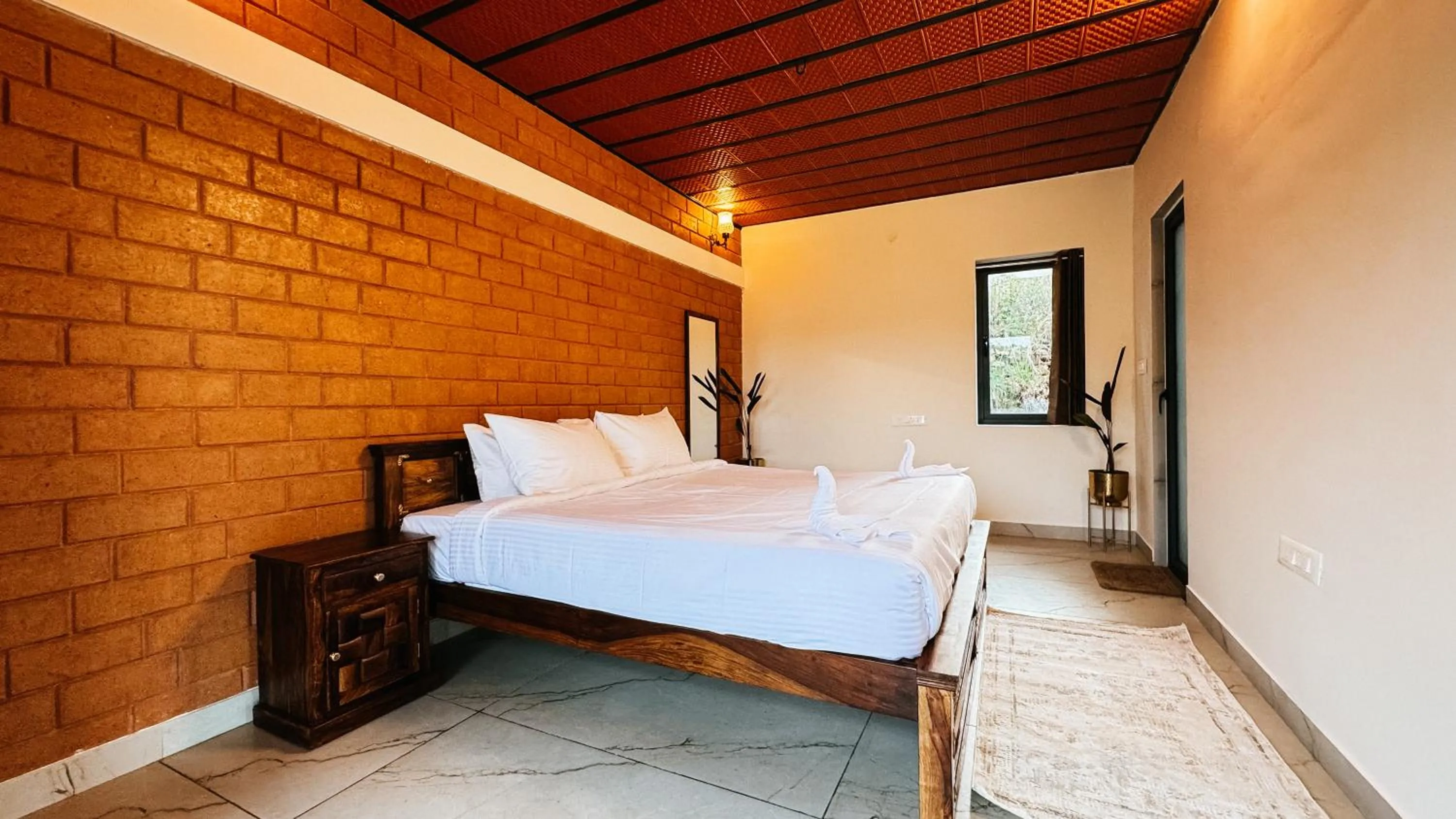 Bedroom, Bed in Tomorrowland Farms and Suites