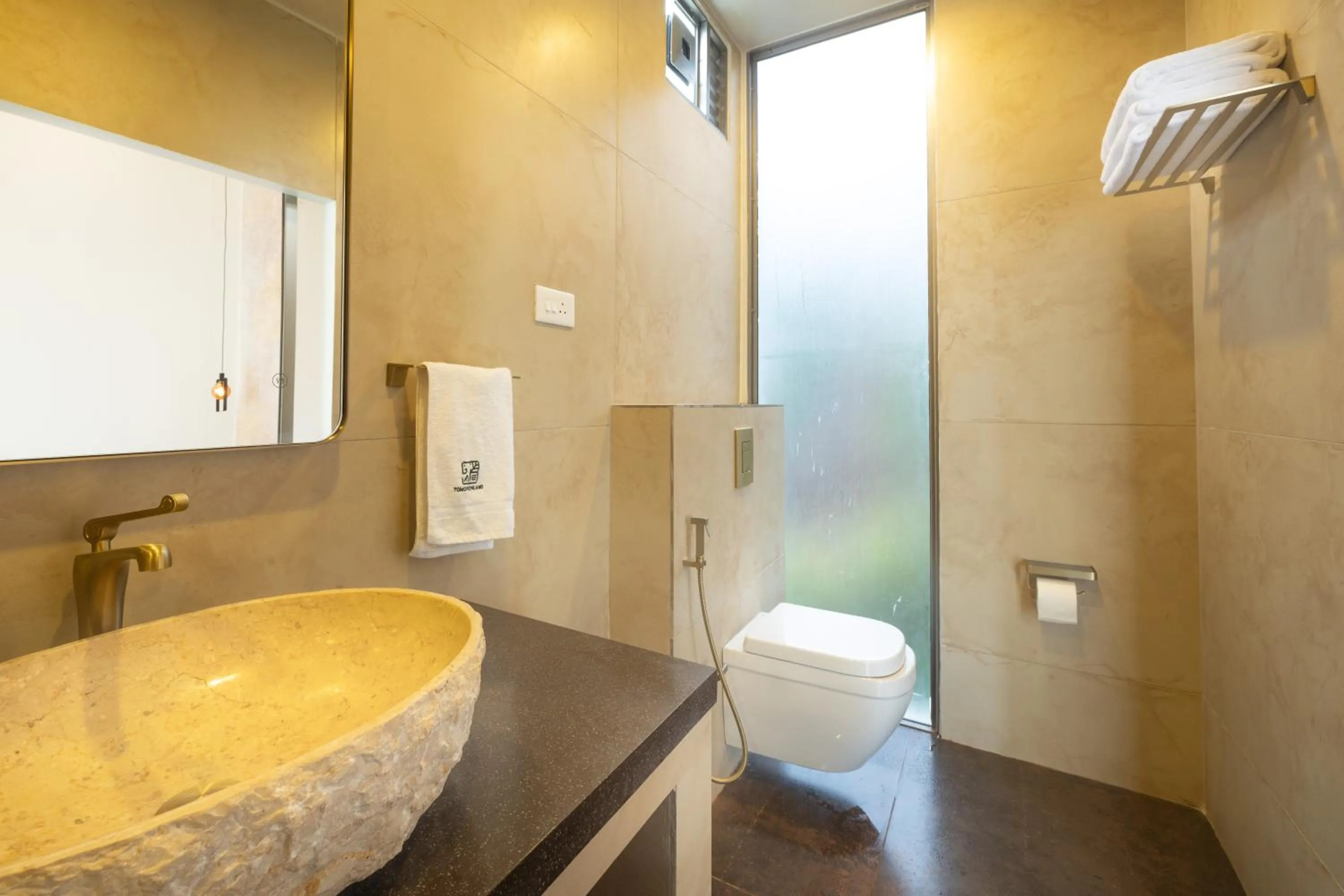 Bathroom in Tomorrowland Farms and Suites