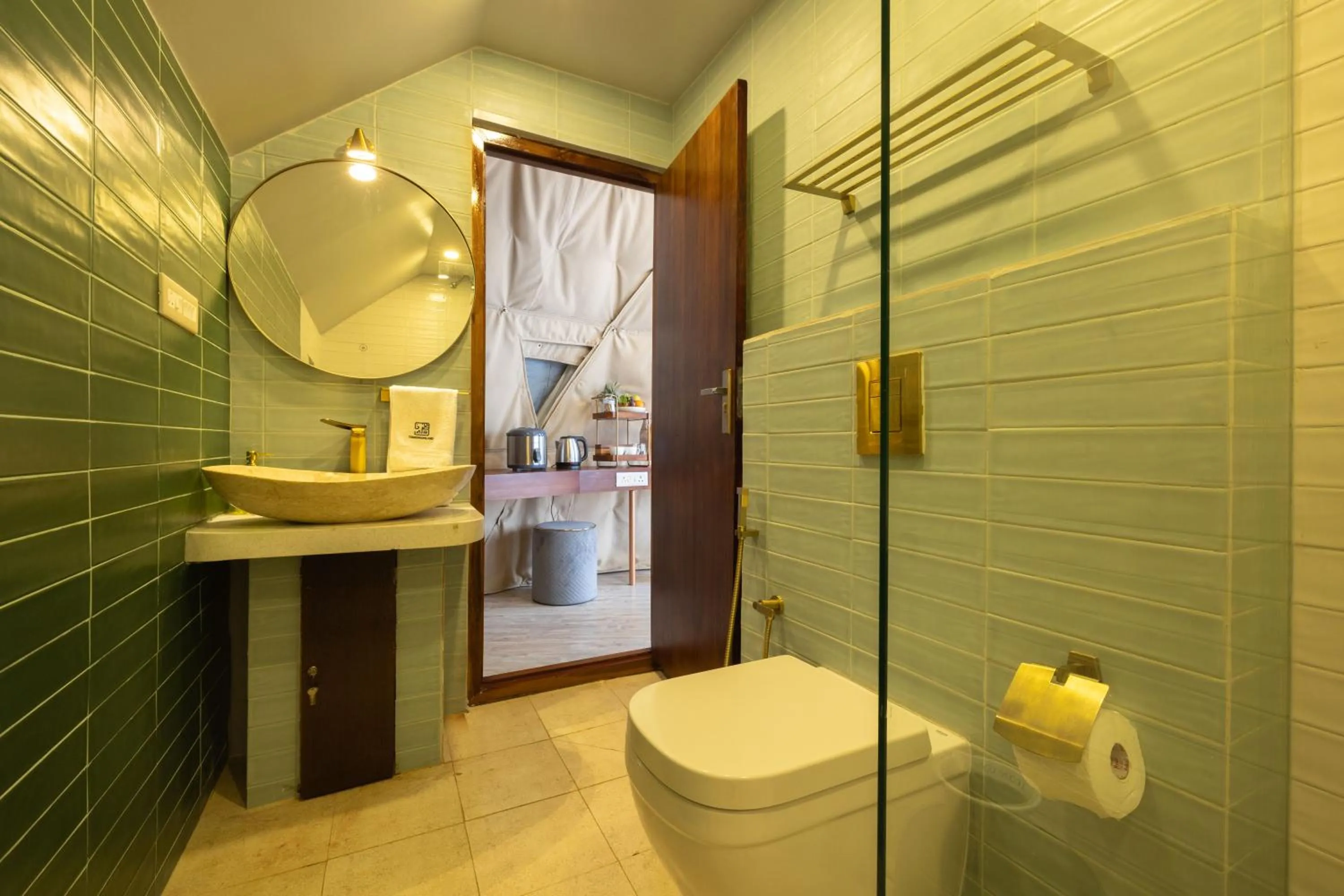 Bathroom in Tomorrowland Farms and Suites