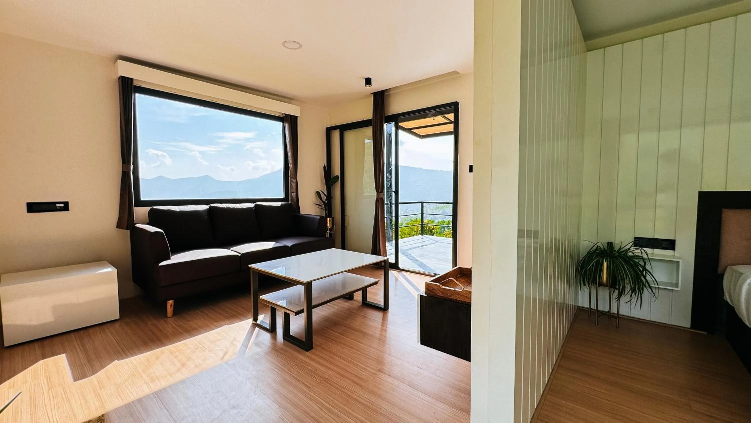 Bed in Tomorrowland Farms and Suites