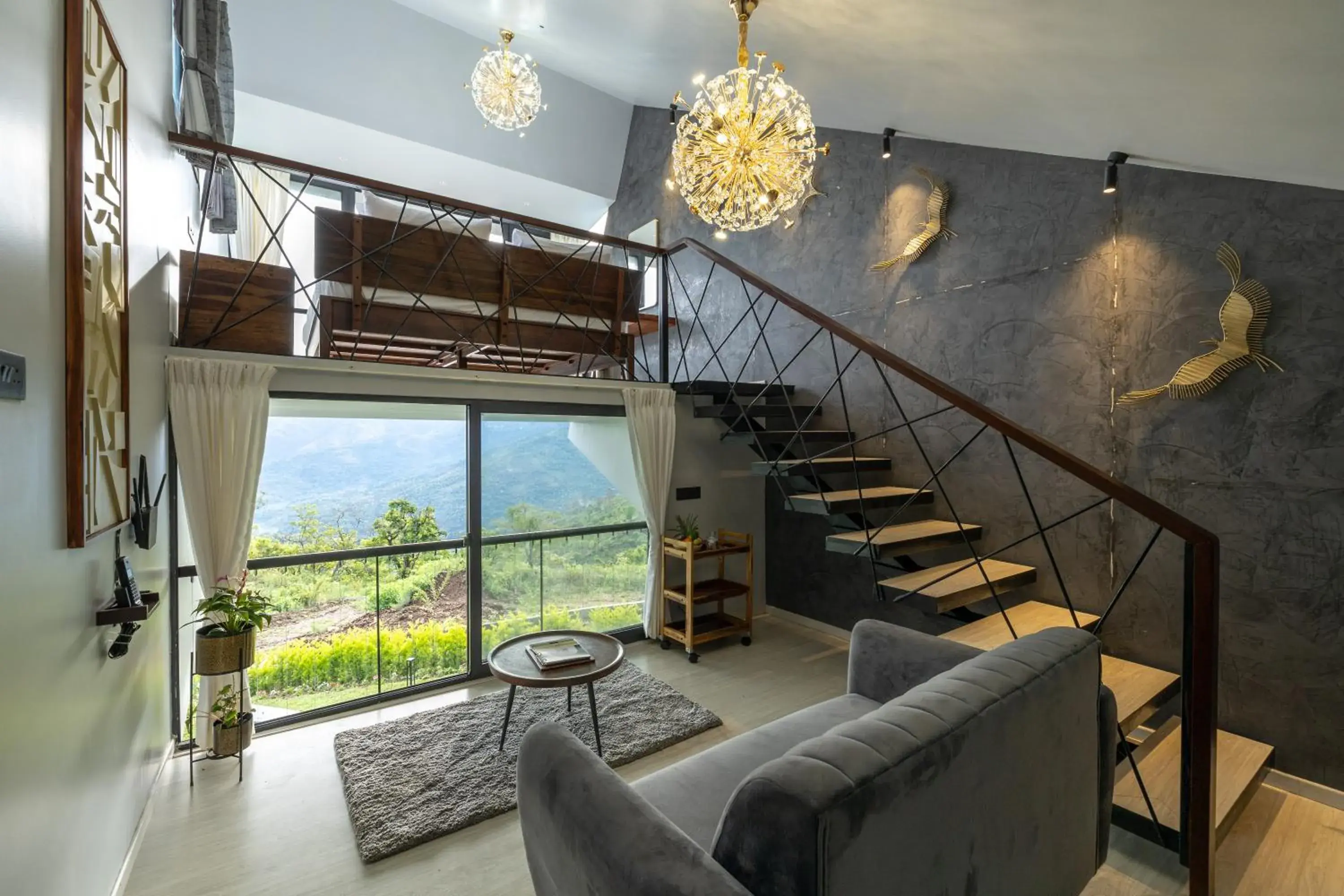 Living room in Tomorrowland Farms and Suites Living room in Tomorrowland Farms and Suites