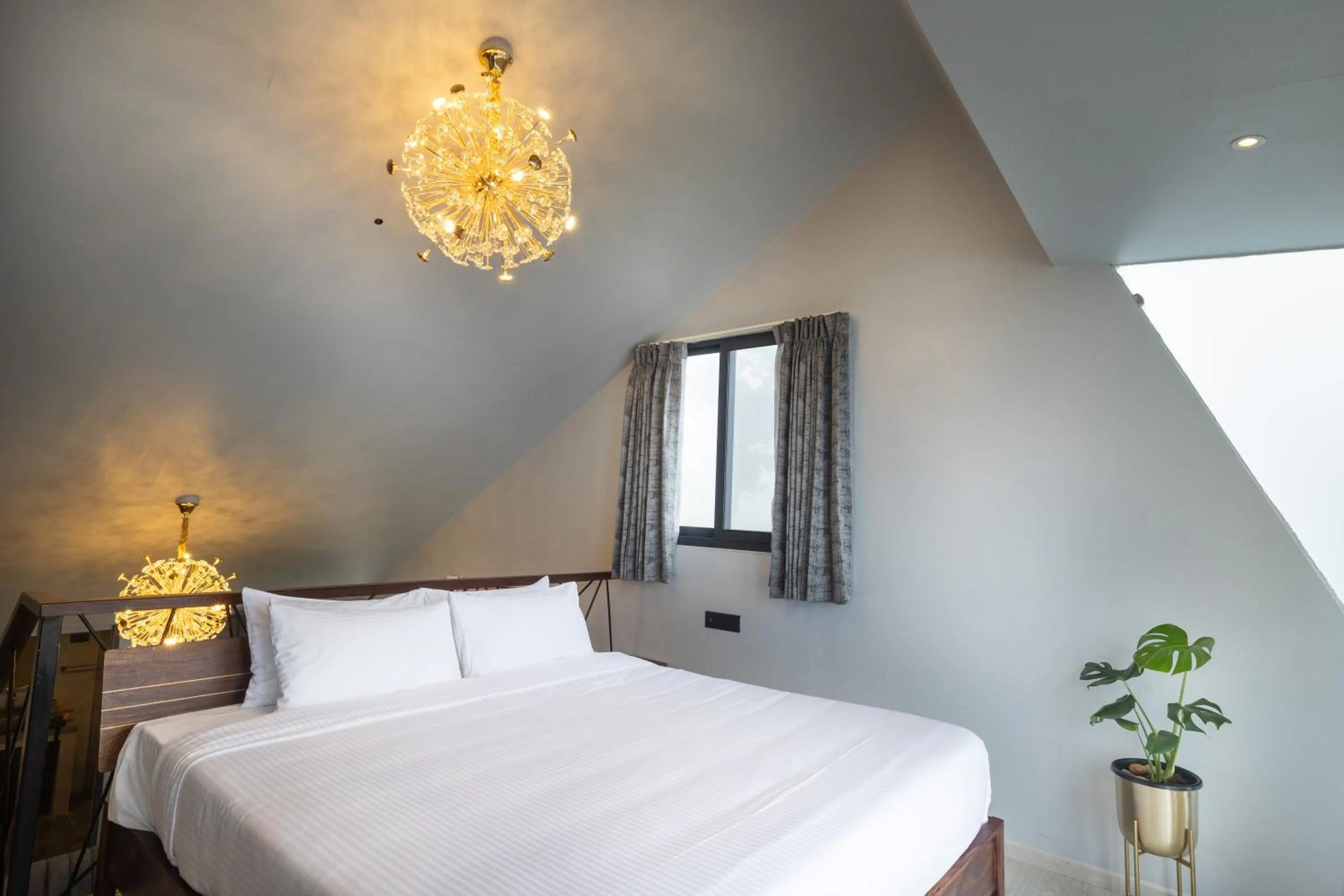 Bed in Tomorrowland Farms and Suites