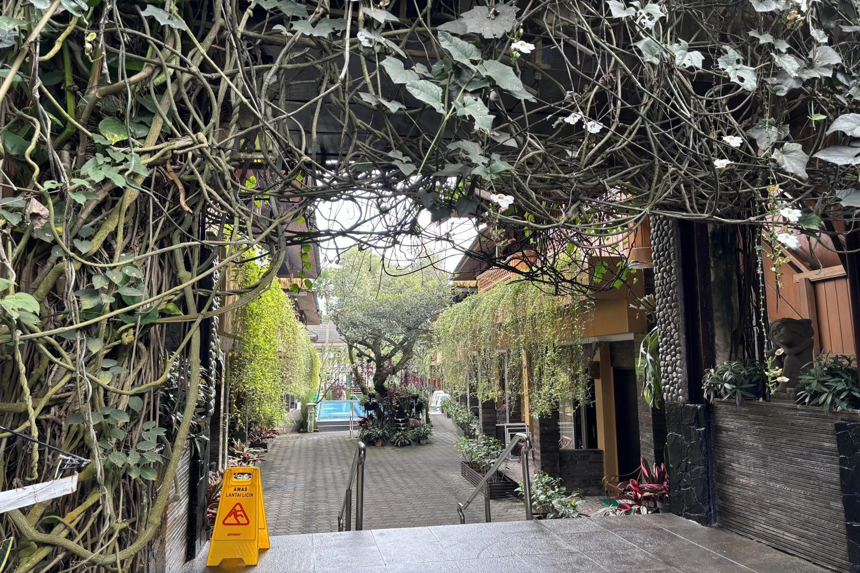 Garden in Hotel Pesona Bamboe Lembang