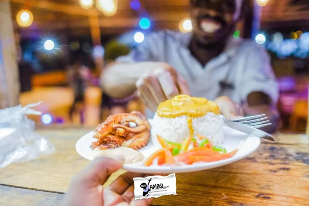 Food in New Jambo Bungalows