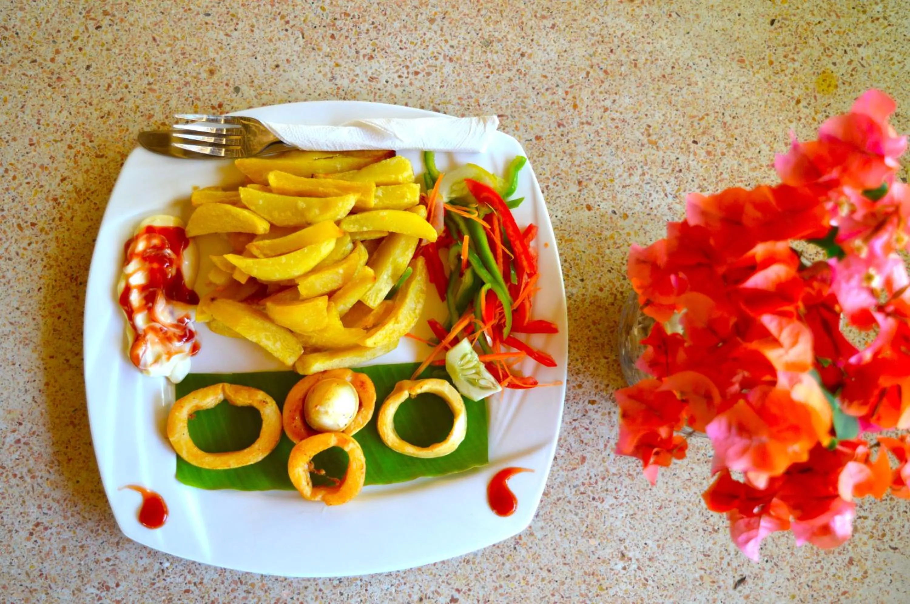 Food in New Jambo Bungalows