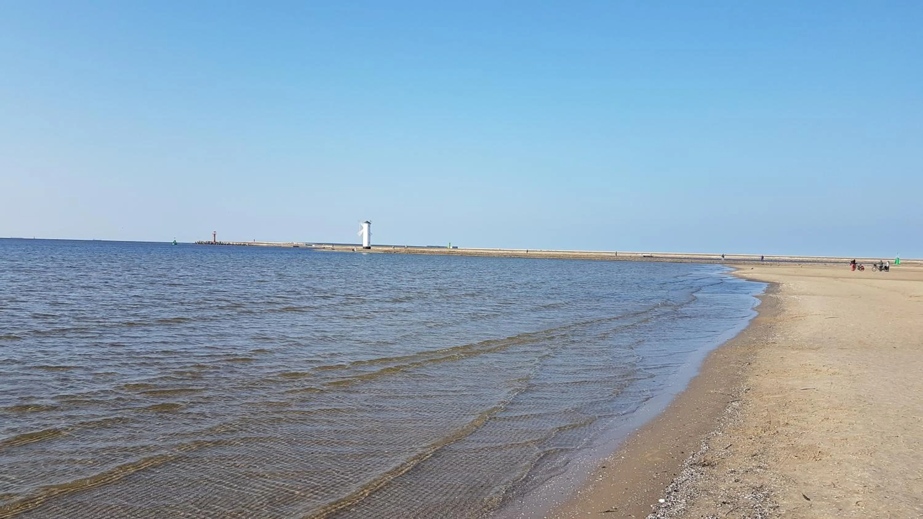 Beach in Savona Świnoujście