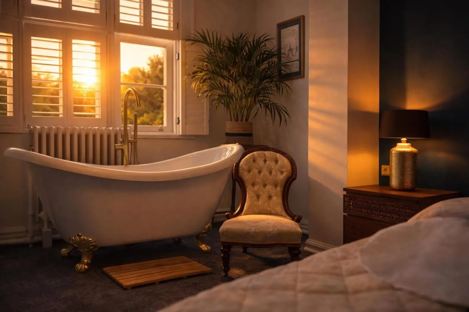 Bedroom, Bed in Willingham House Hotel