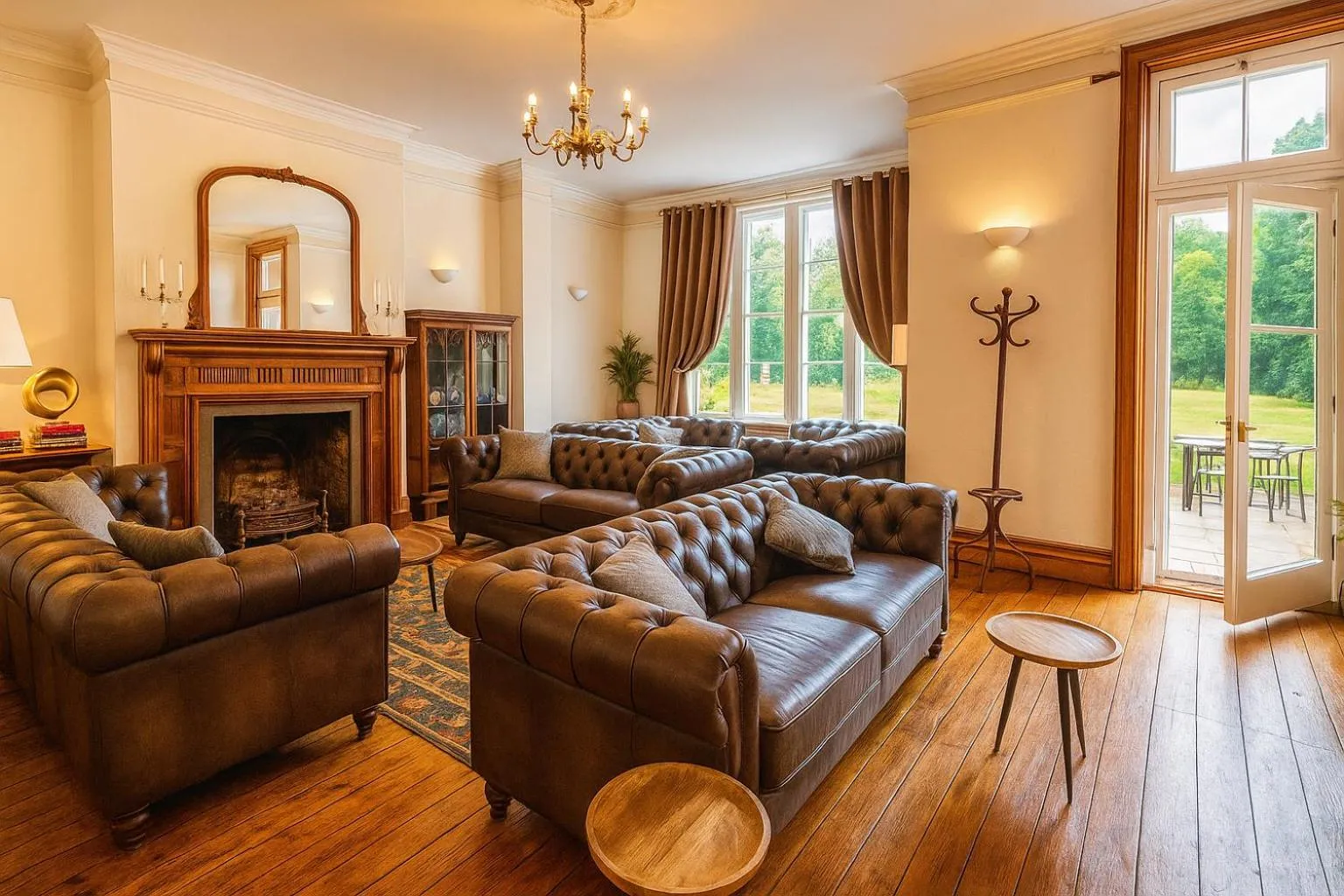 Living room in Willingham House Hotel