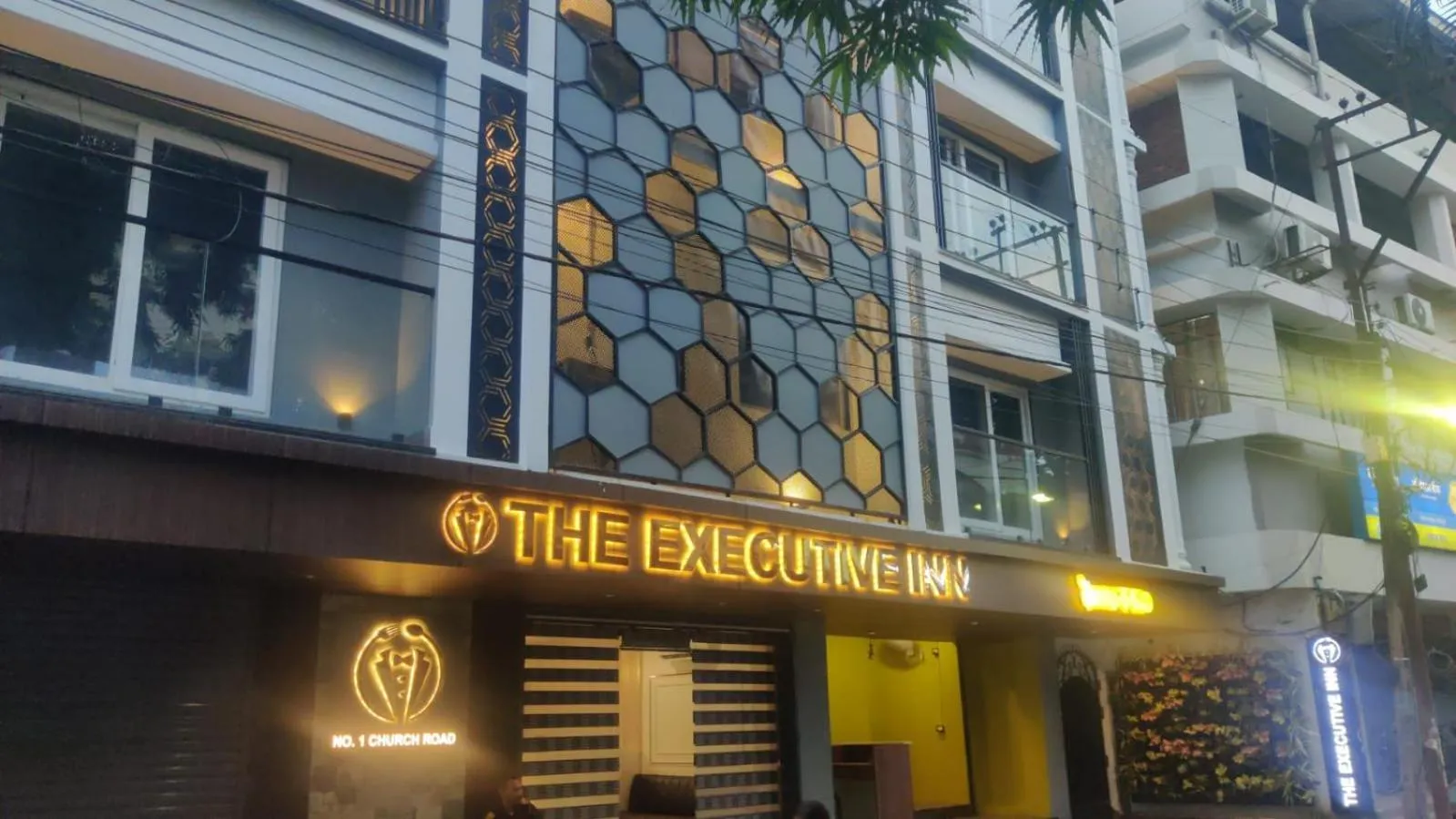 Property building in The Executive Inn