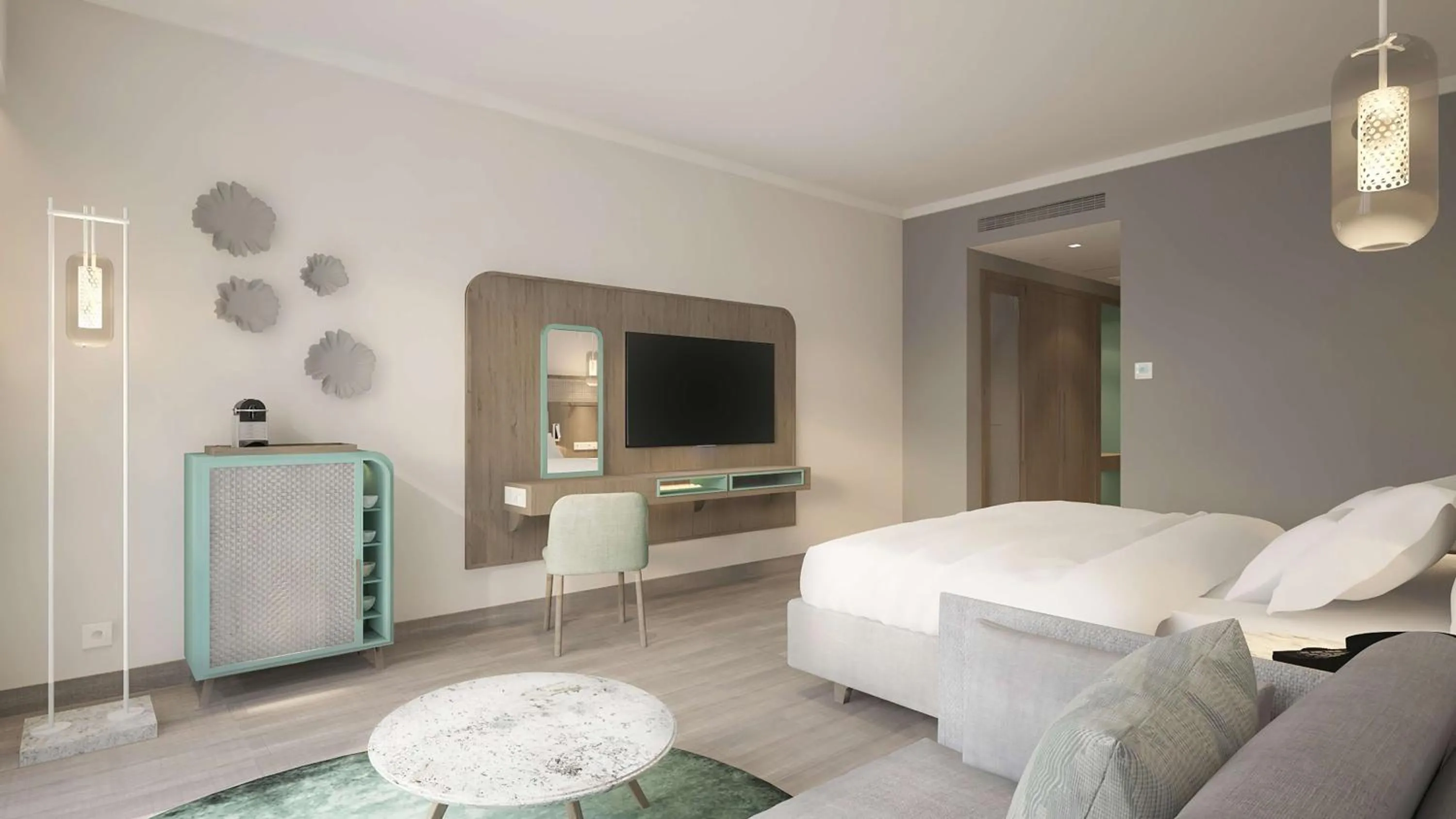 Bed in Doubletree By Hilton Mangroovy El Gouna Resort