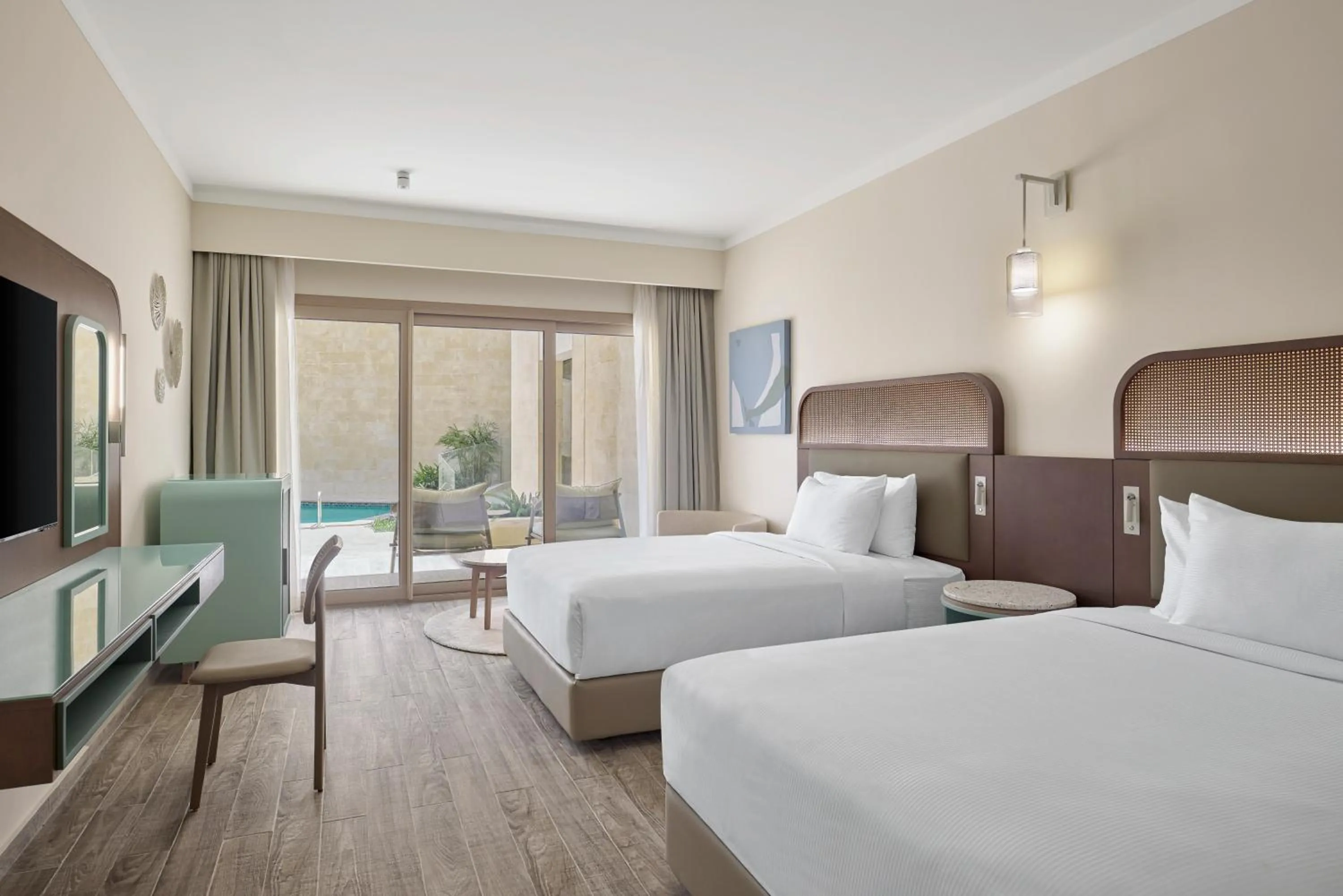 Bed in Doubletree By Hilton Mangroovy El Gouna Resort