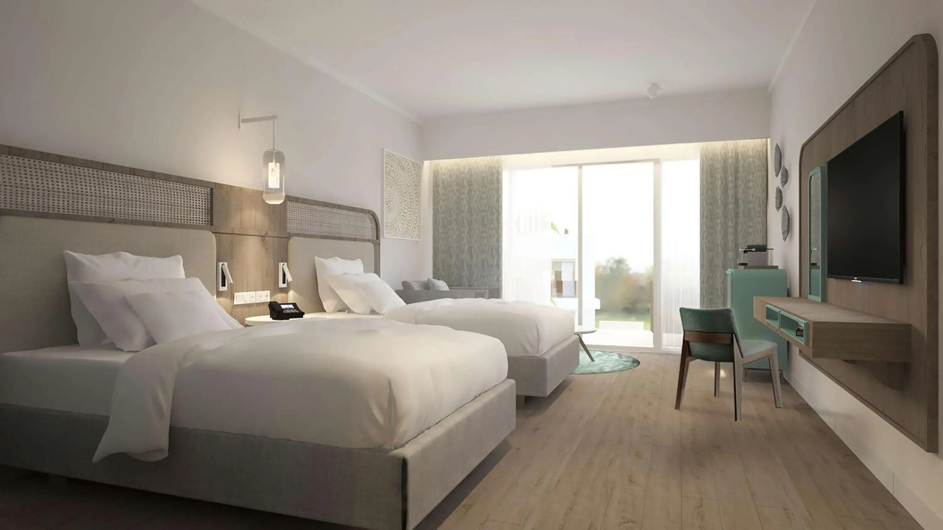 Bed in Doubletree By Hilton Mangroovy El Gouna Resort