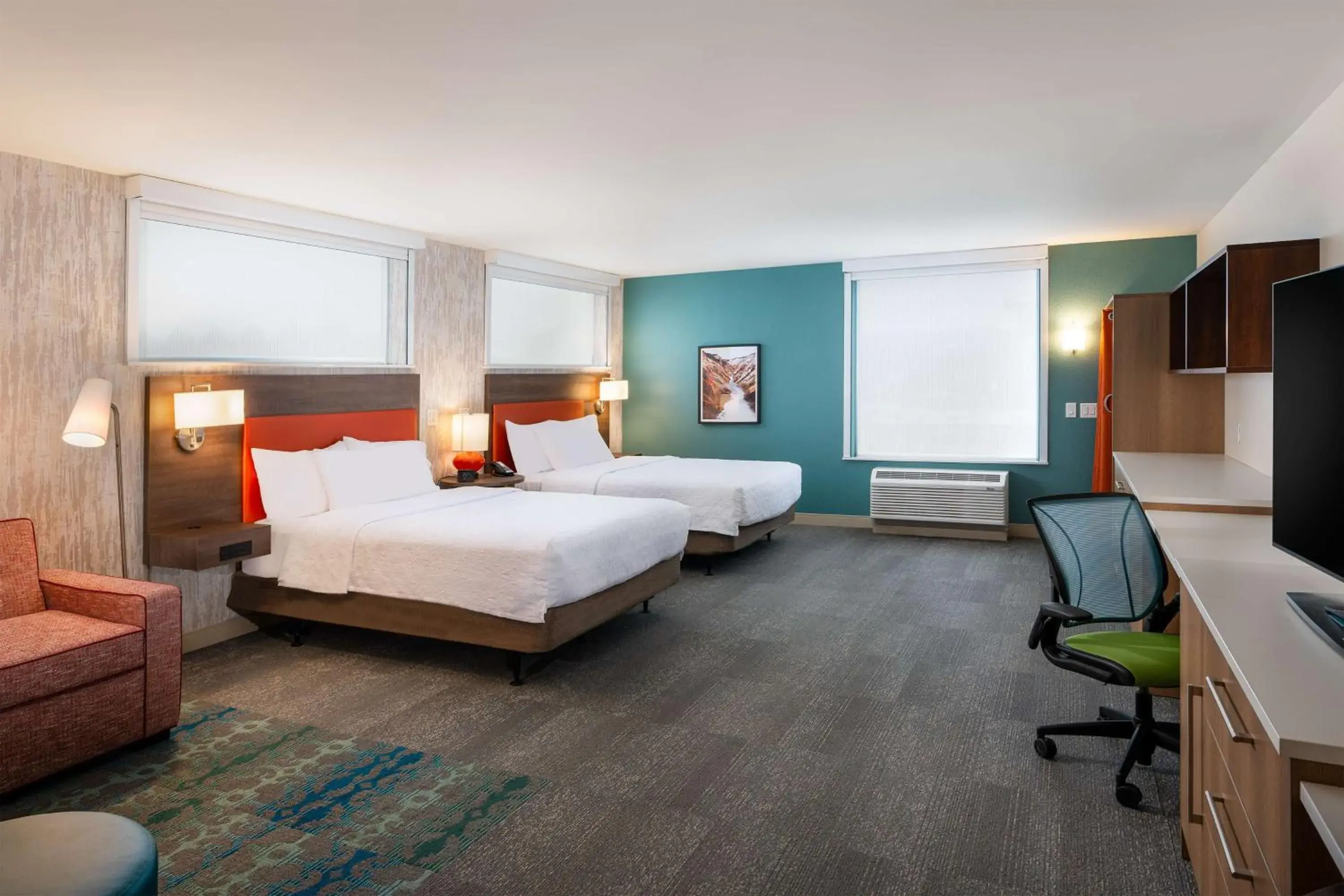 Bed in Home2 Suites by Hilton Bozeman Midtown Bed in Home2 Suites by Hilton Bozeman Midtown