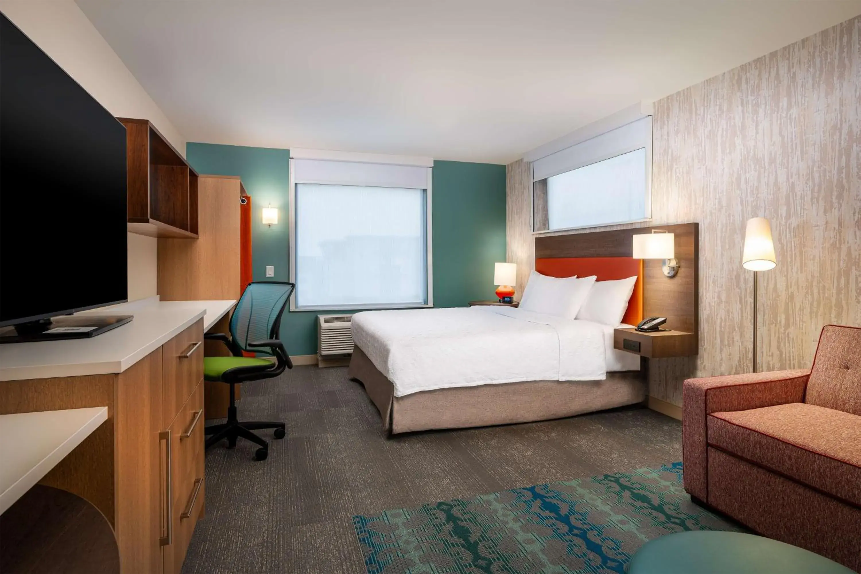 Bed in Home2 Suites by Hilton Bozeman Midtown Bed in Home2 Suites by Hilton Bozeman Midtown
