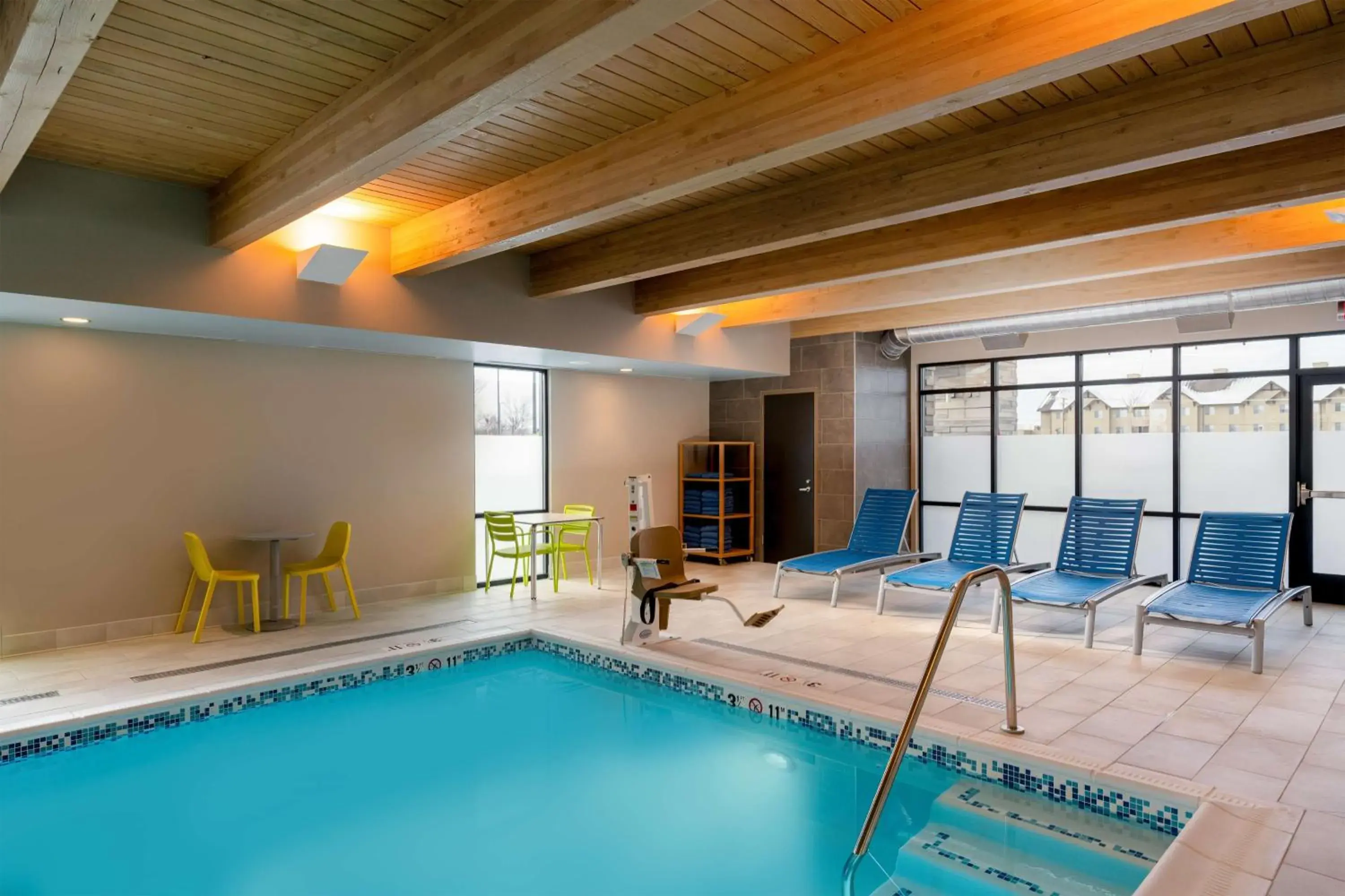 Pool view in Home2 Suites by Hilton Bozeman Midtown Pool view in Home2 Suites by Hilton Bozeman Midtown