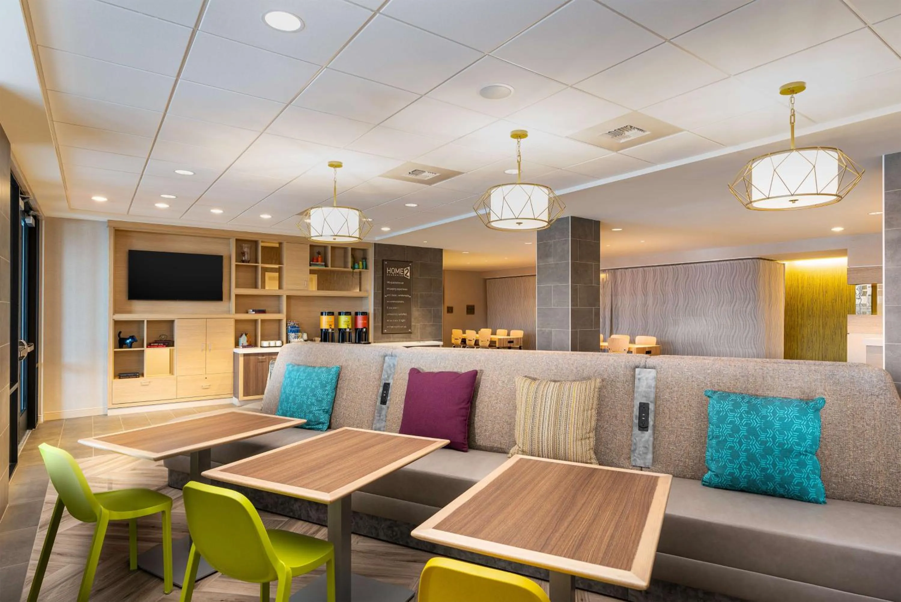 Lobby or reception in Home2 Suites by Hilton Bozeman Midtown