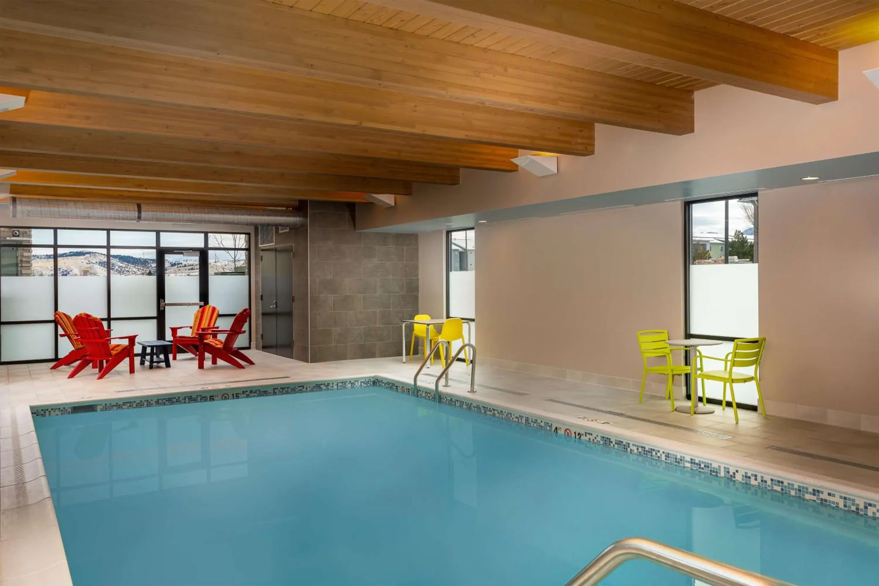 Pool view in Home2 Suites by Hilton Bozeman Midtown Pool view in Home2 Suites by Hilton Bozeman Midtown