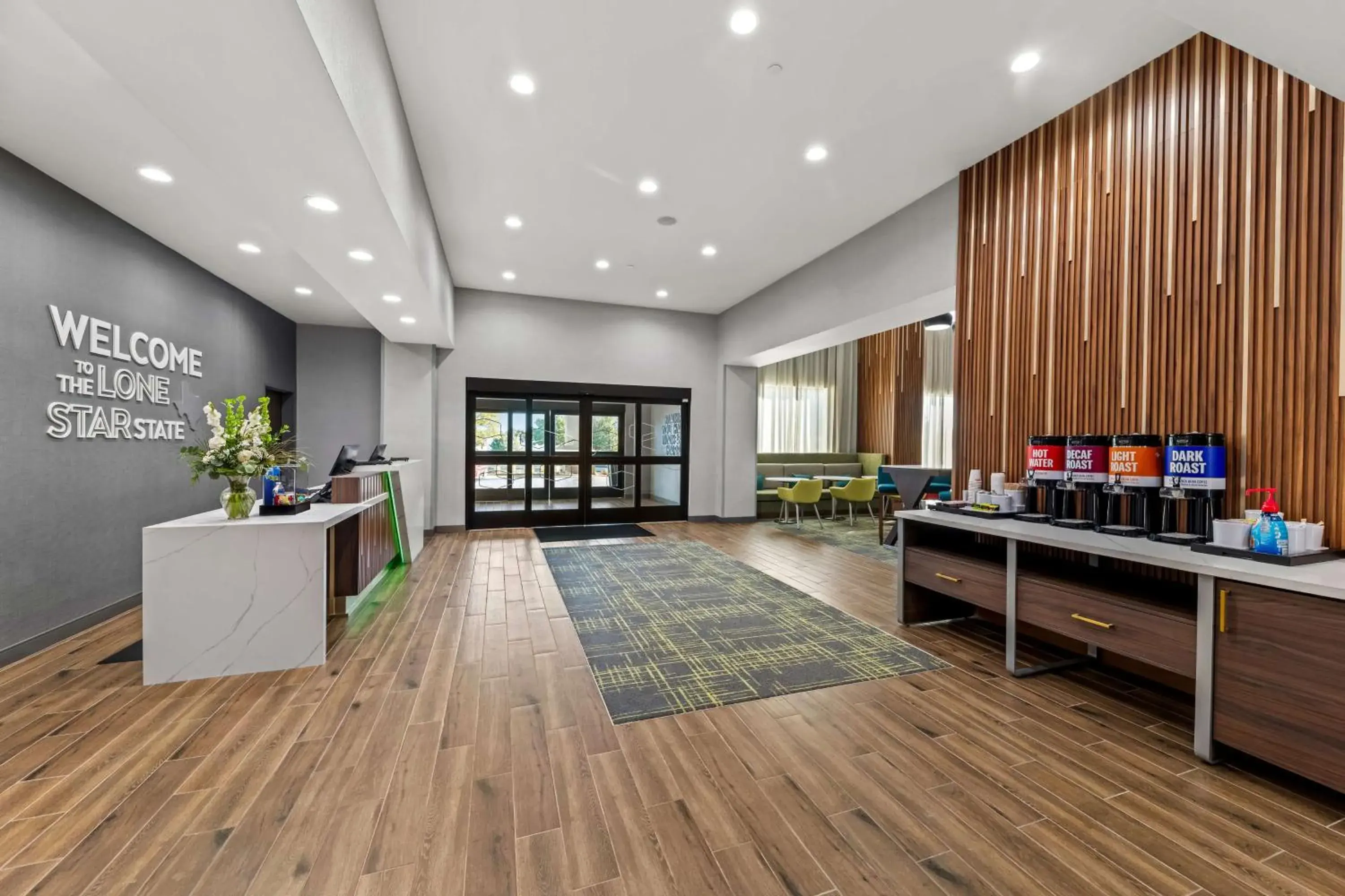Lobby or reception in Hampton Inn & Suites Sherman Lobby or reception in Hampton Inn & Suites Sherman