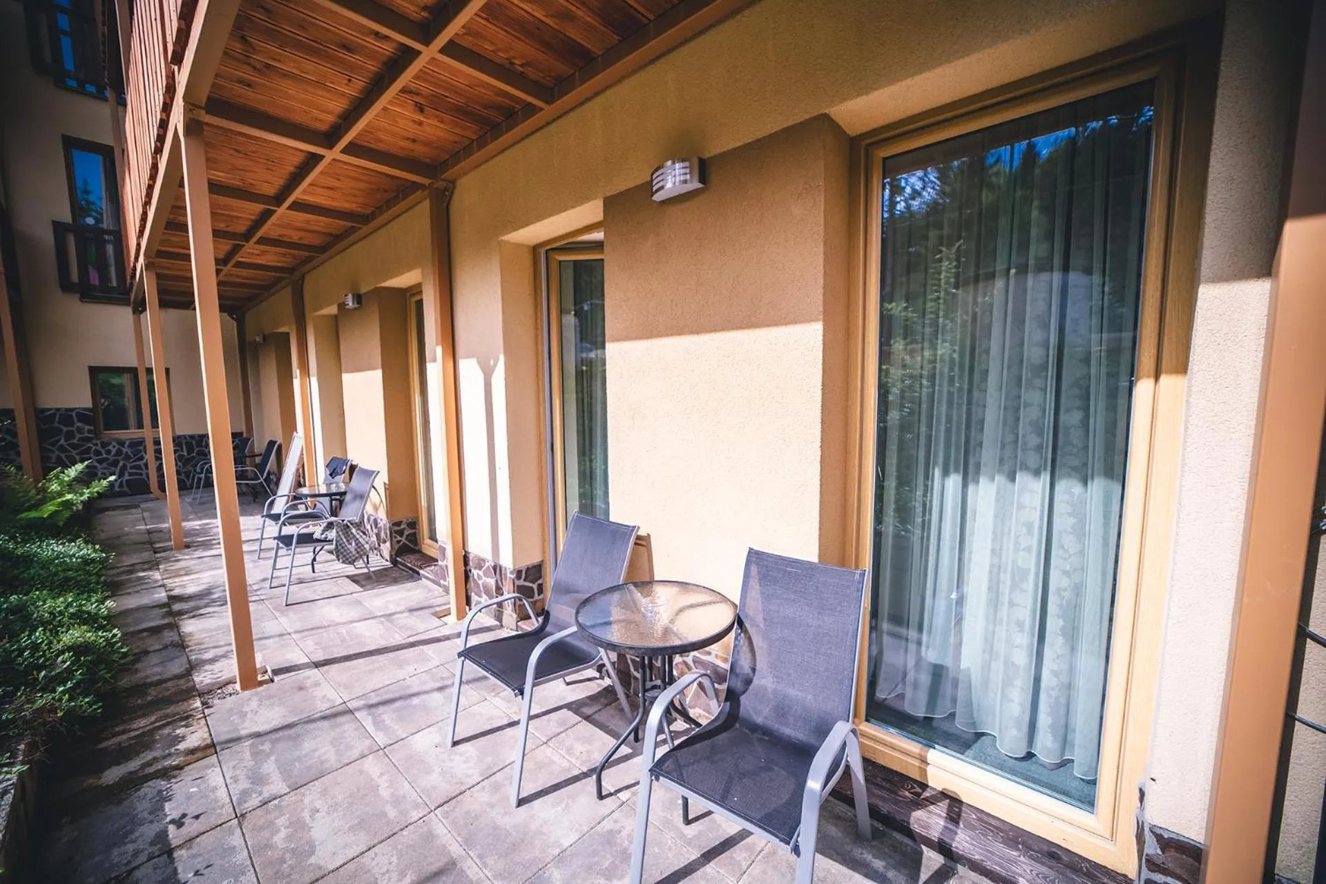 Balcony/Terrace in Wellness & Spa Hotel Čertov