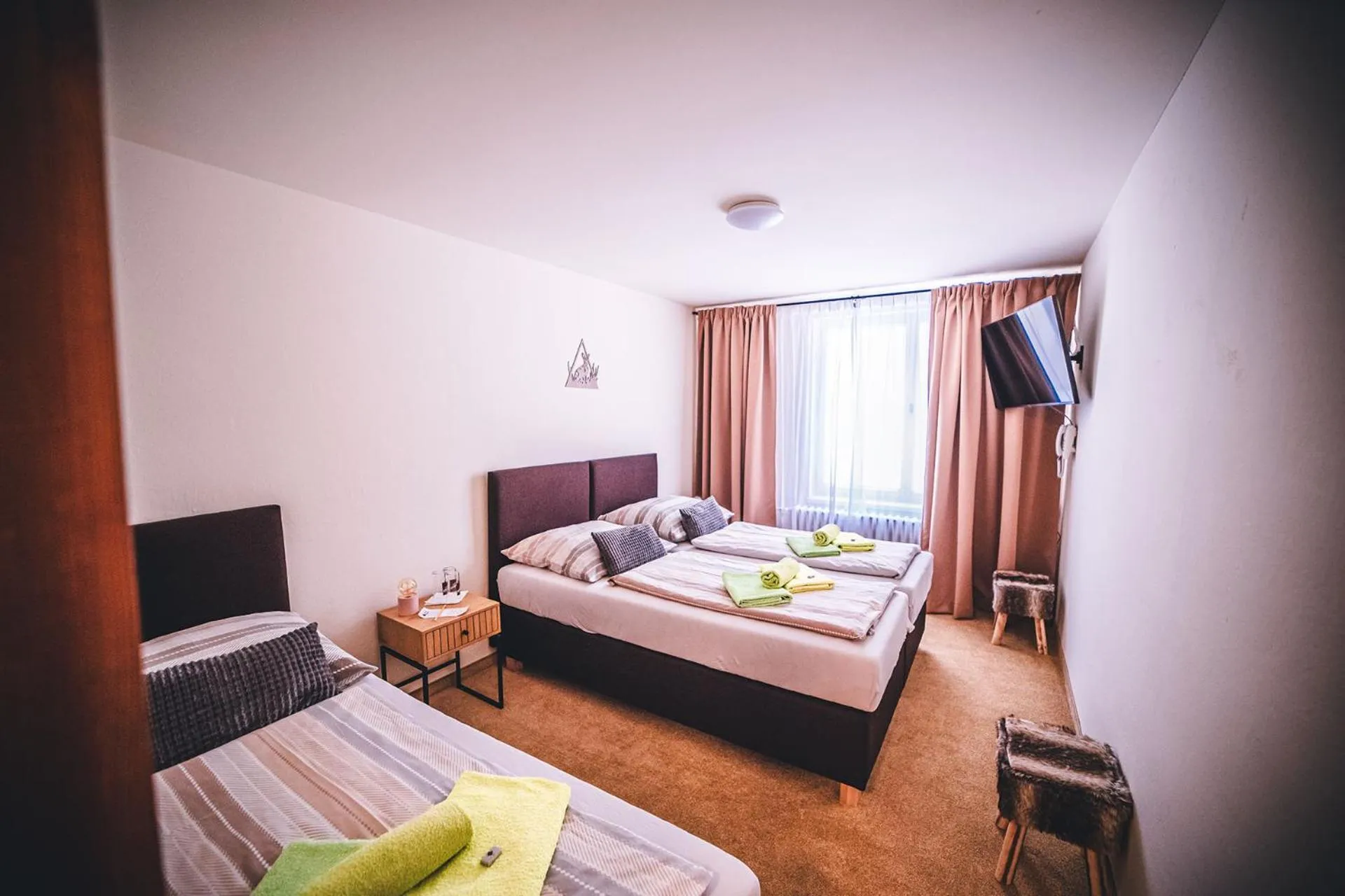 Bed in Wellness & Spa Hotel Čertov