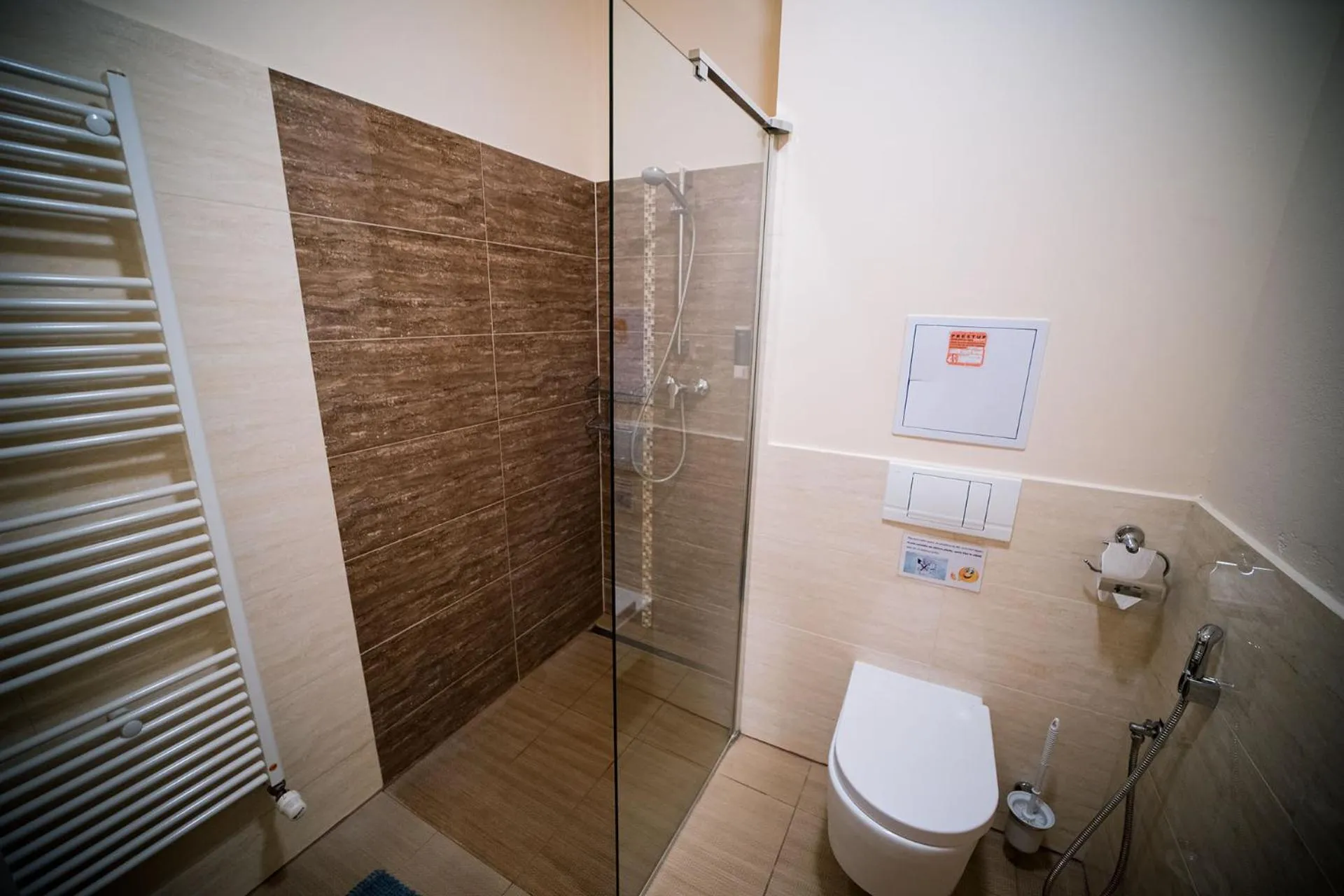 Shower in Wellness & Spa Hotel Čertov