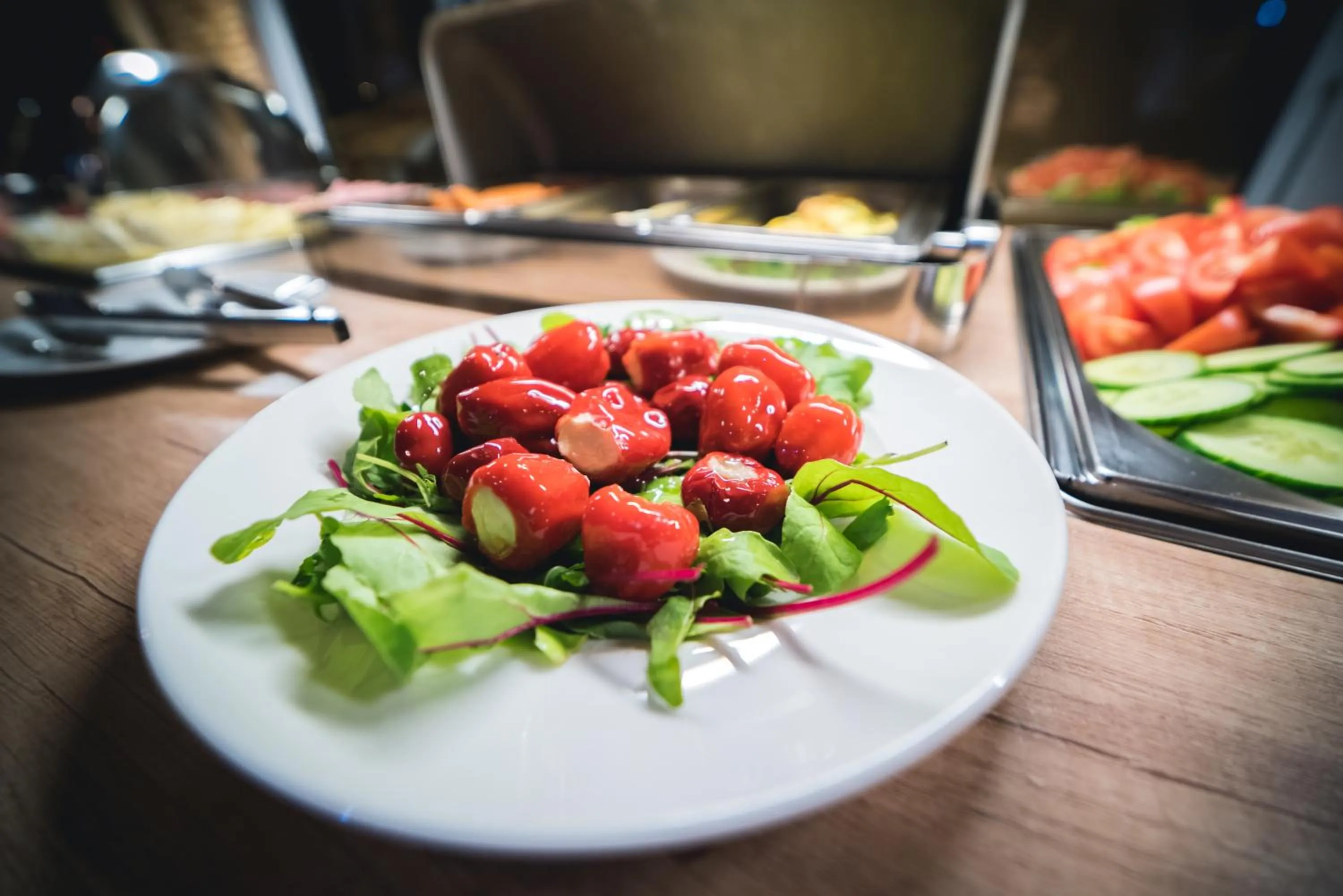 Buffet breakfast in Wellness & Spa Hotel Čertov