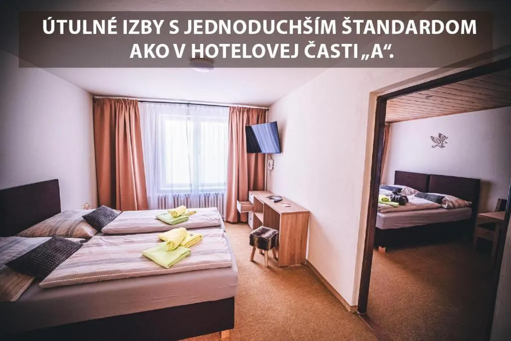 Bed in Wellness & Spa Hotel Čertov