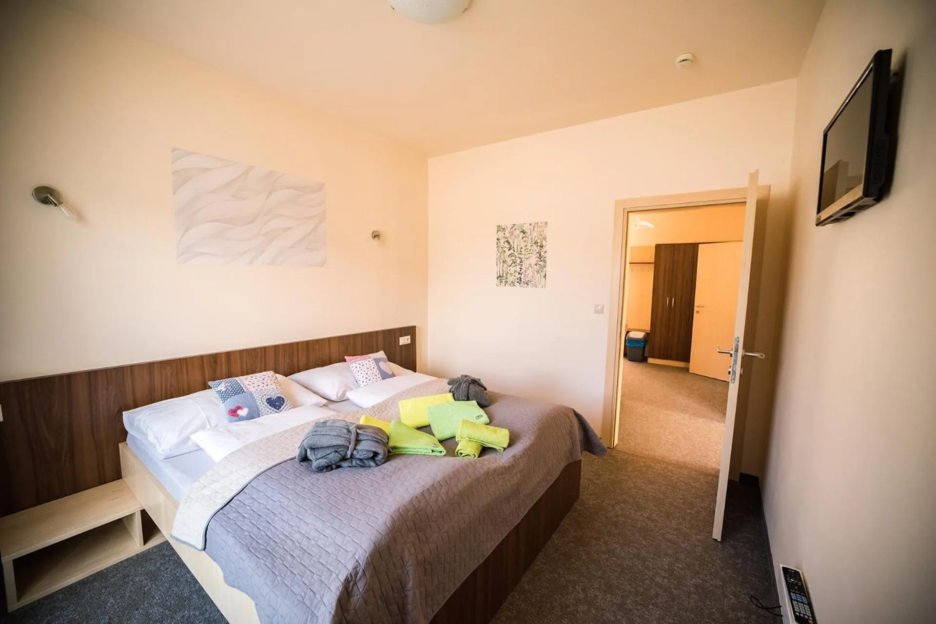 Bed in Wellness & Spa Hotel Čertov