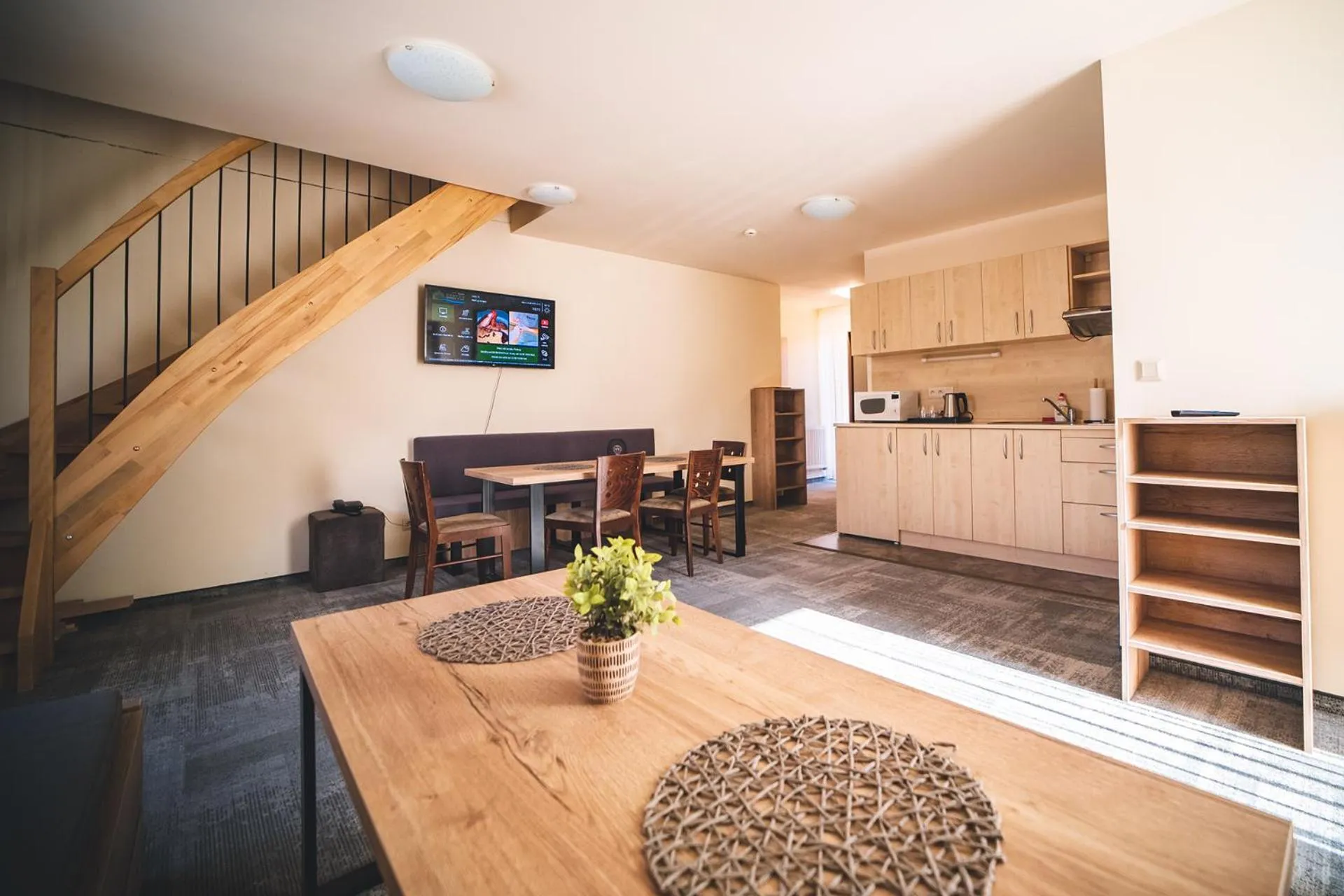 Kitchen or kitchenette in Wellness & Spa Hotel Čertov