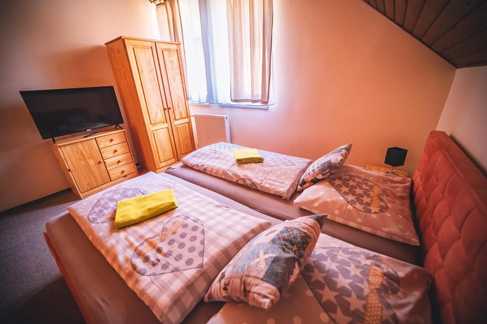 Photo of the whole room, Bed in Wellness & Spa Hotel Čertov