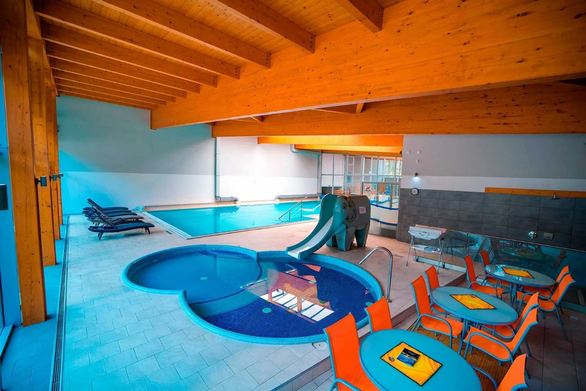 Swimming pool in Wellness & Spa Hotel Čertov