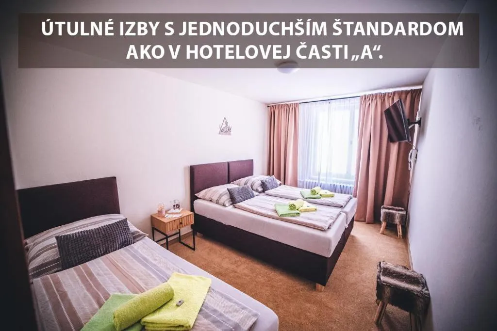 Bed in Wellness & Spa Hotel Čertov