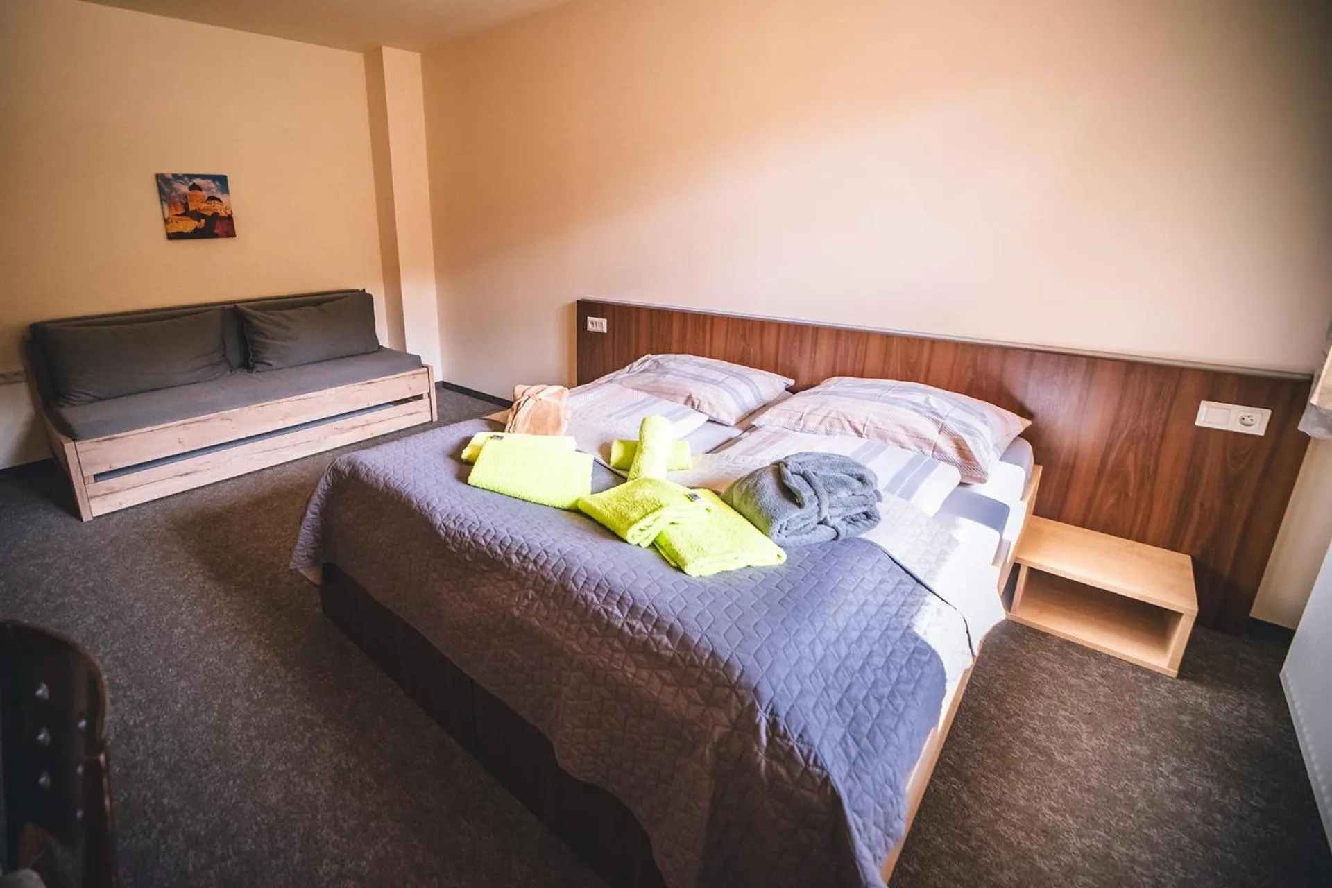 Bed in Wellness & Spa Hotel Čertov