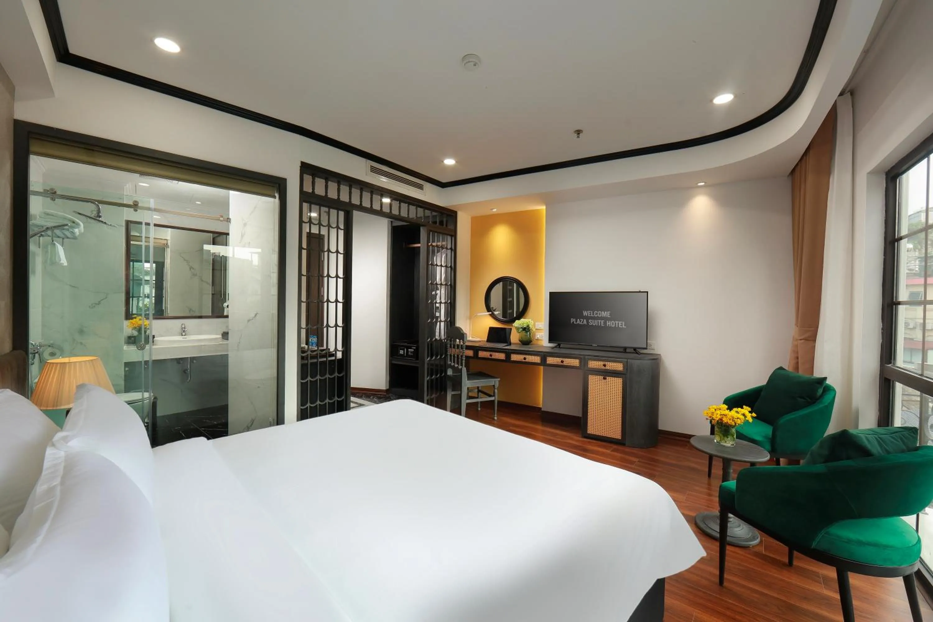 Bedroom, Bed in Hanoi Plaza Suite Hotel & Spa