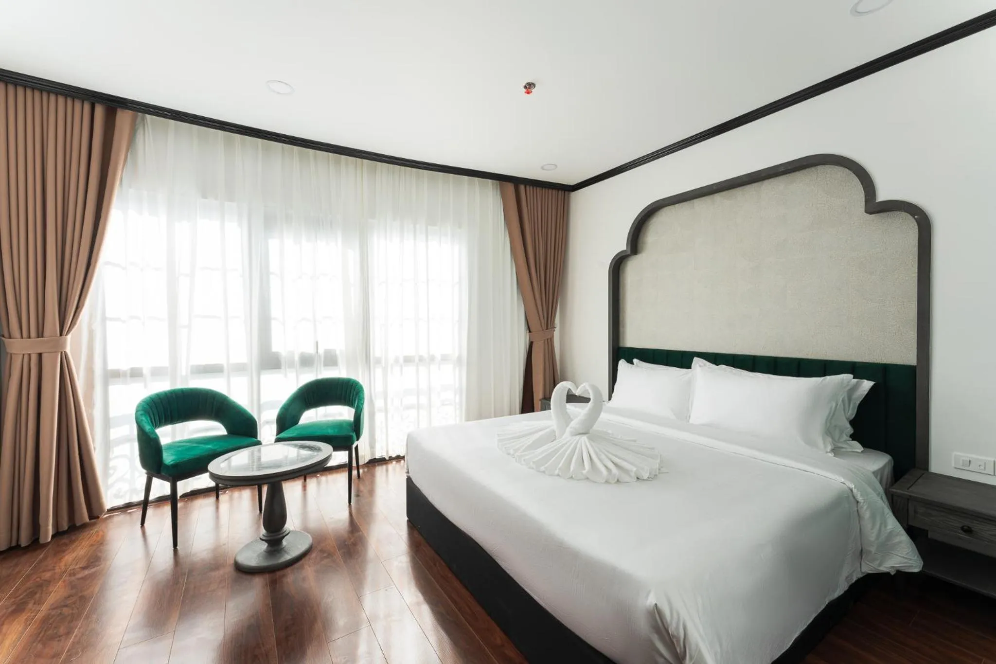 Bedroom, Bed in Hanoi Plaza Suite Hotel & Spa