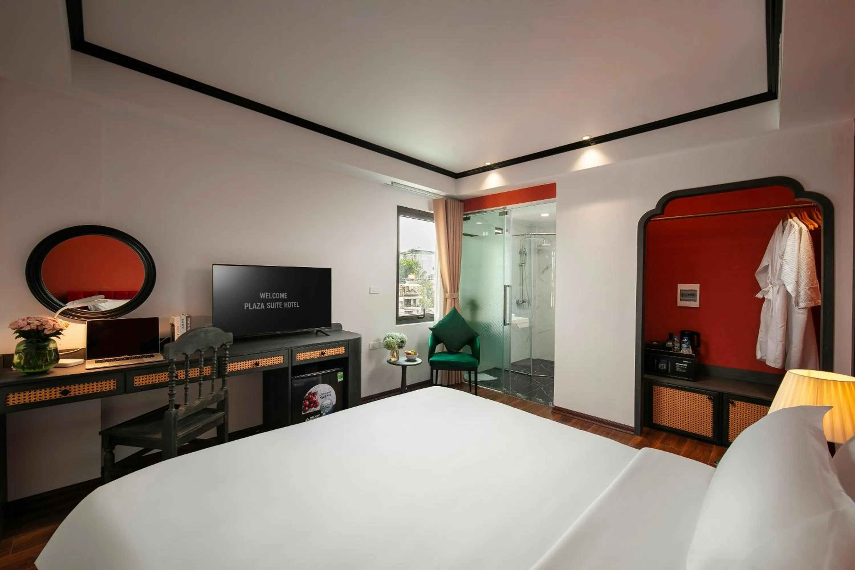 Bedroom, Bed in Hanoi Plaza Suite Hotel & Spa