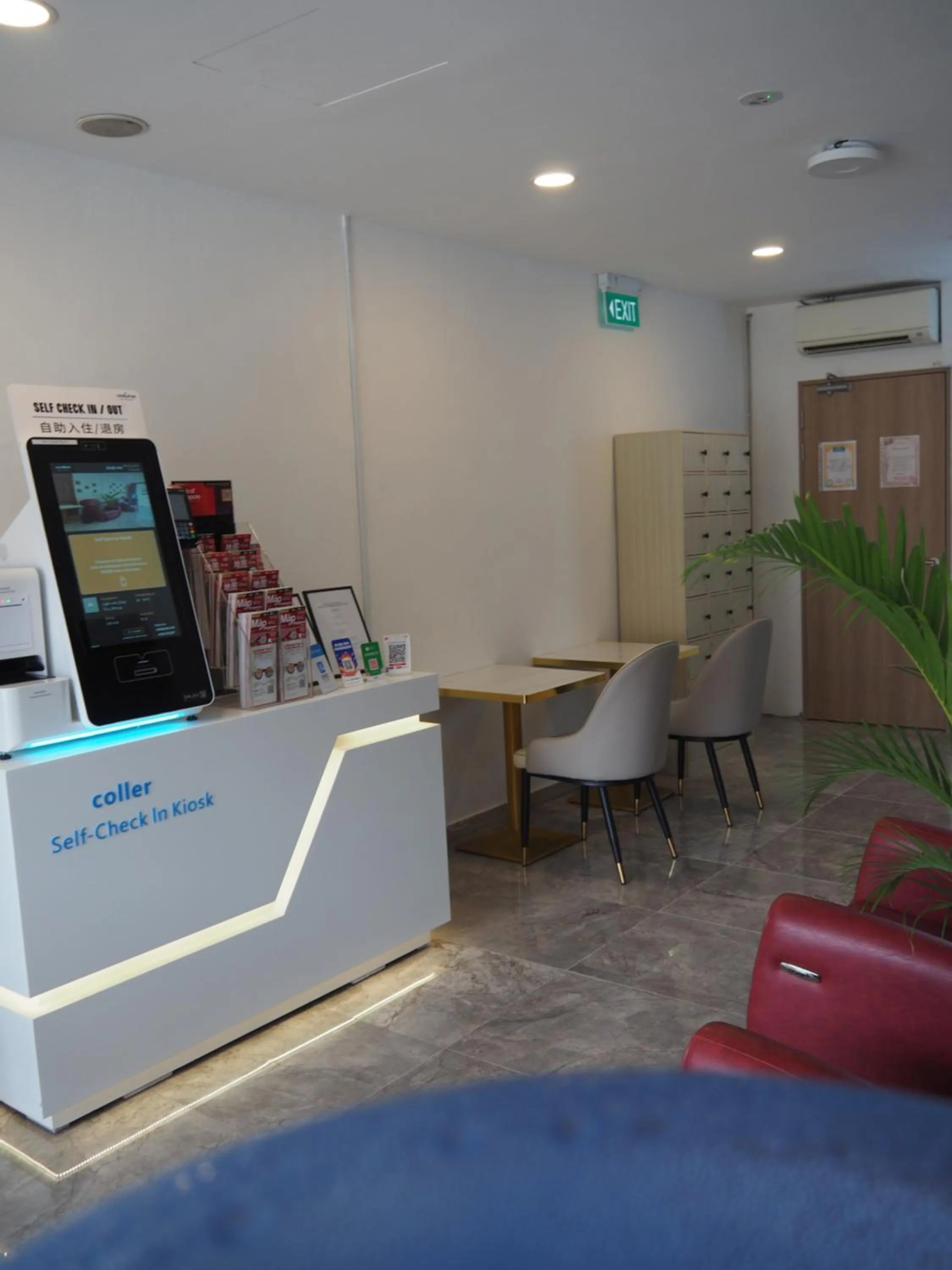 Lobby or reception in Coller Chinatown