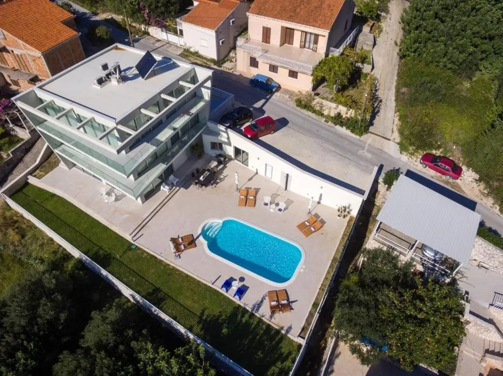Bird's eye view in Villa Dupcic