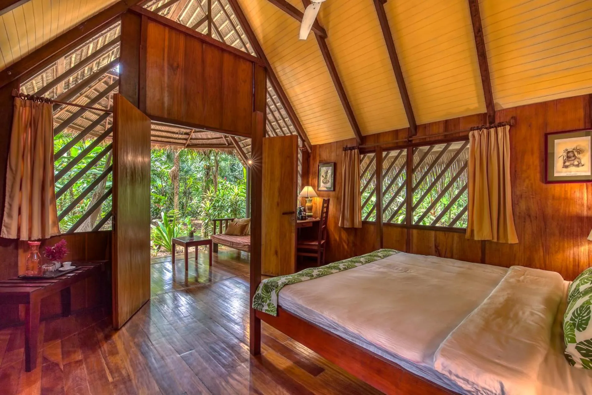 Bed in Shawandha Lodge