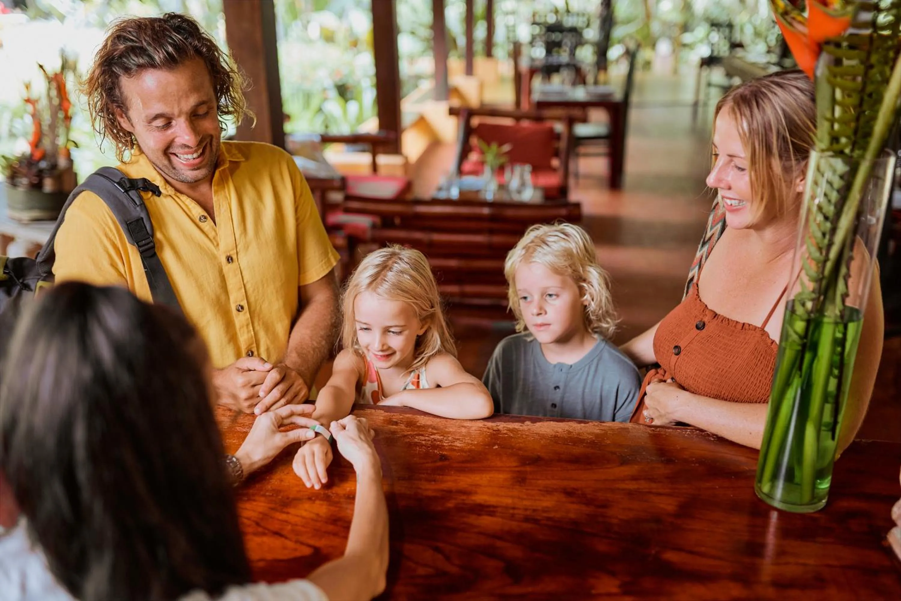 People in Shawandha Lodge
