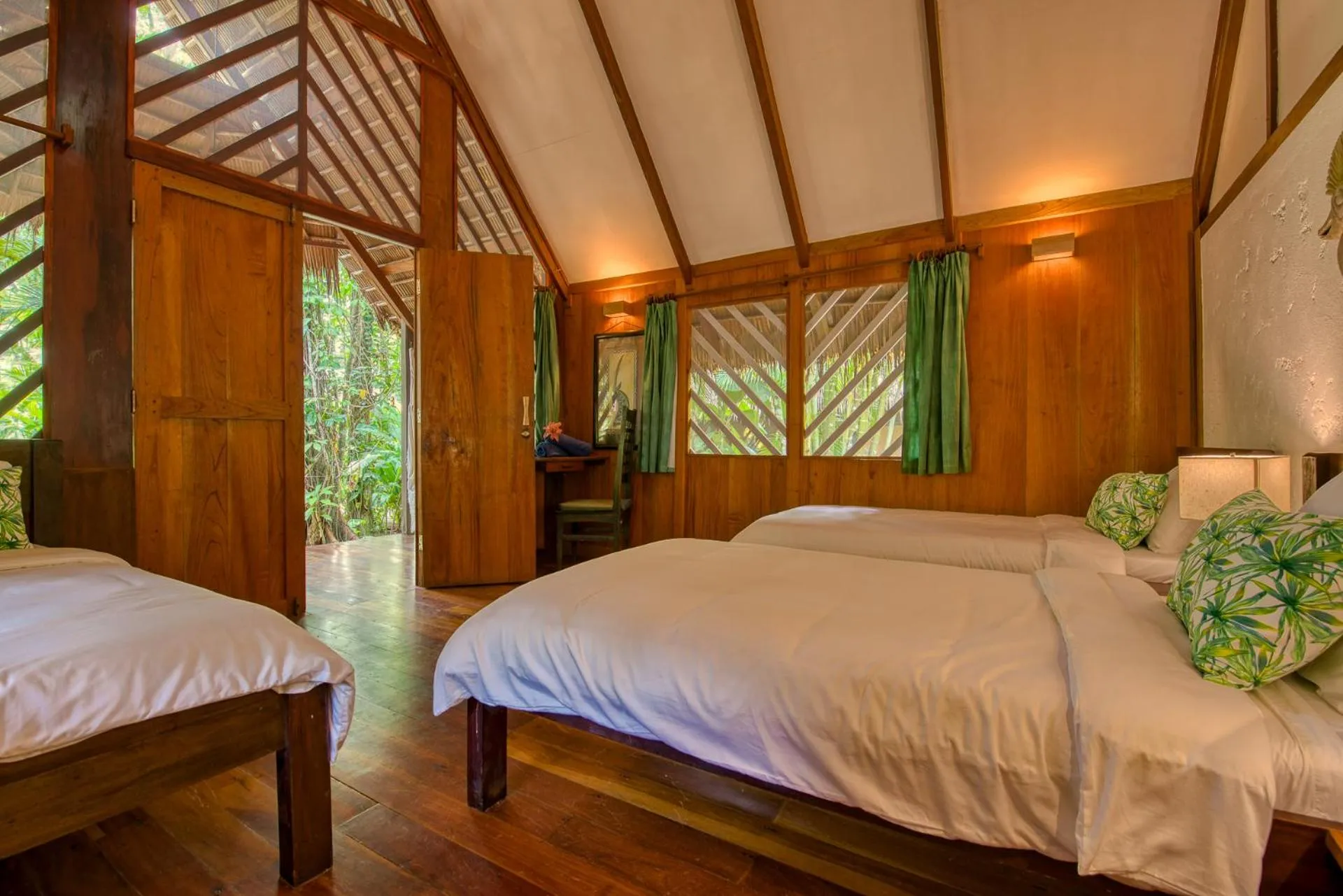 Bed in Shawandha Lodge