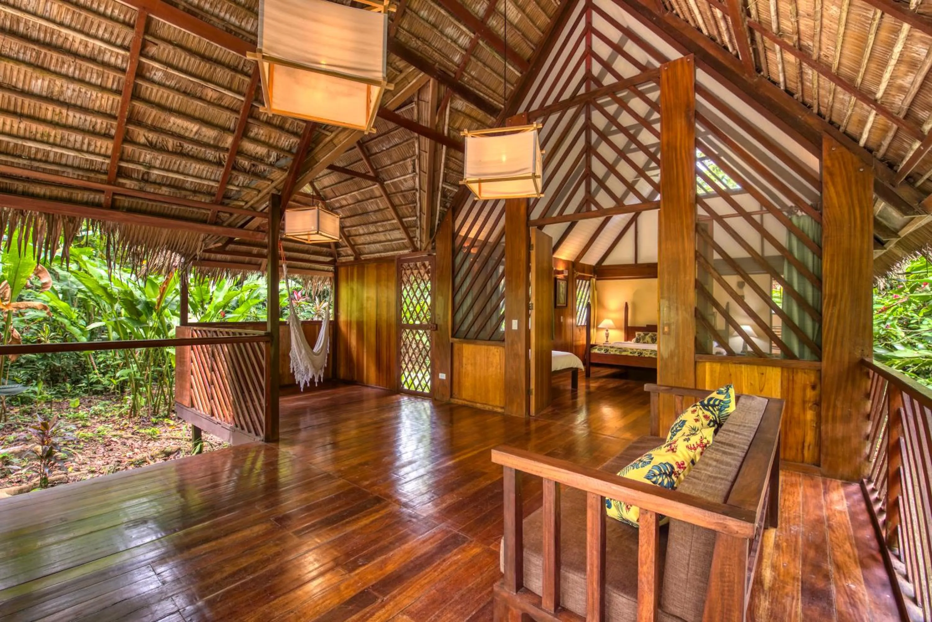 Garden in Shawandha Lodge