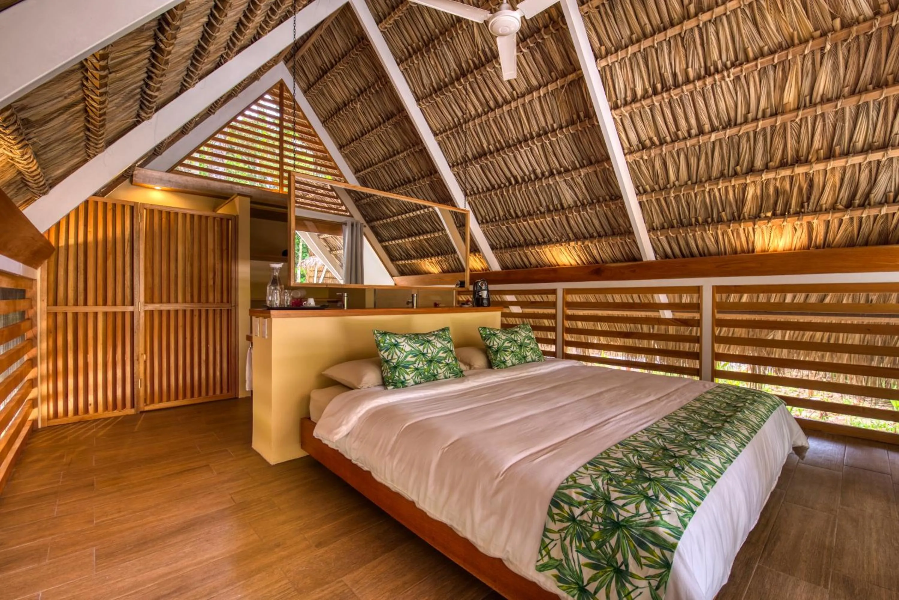 Bed in Shawandha Lodge