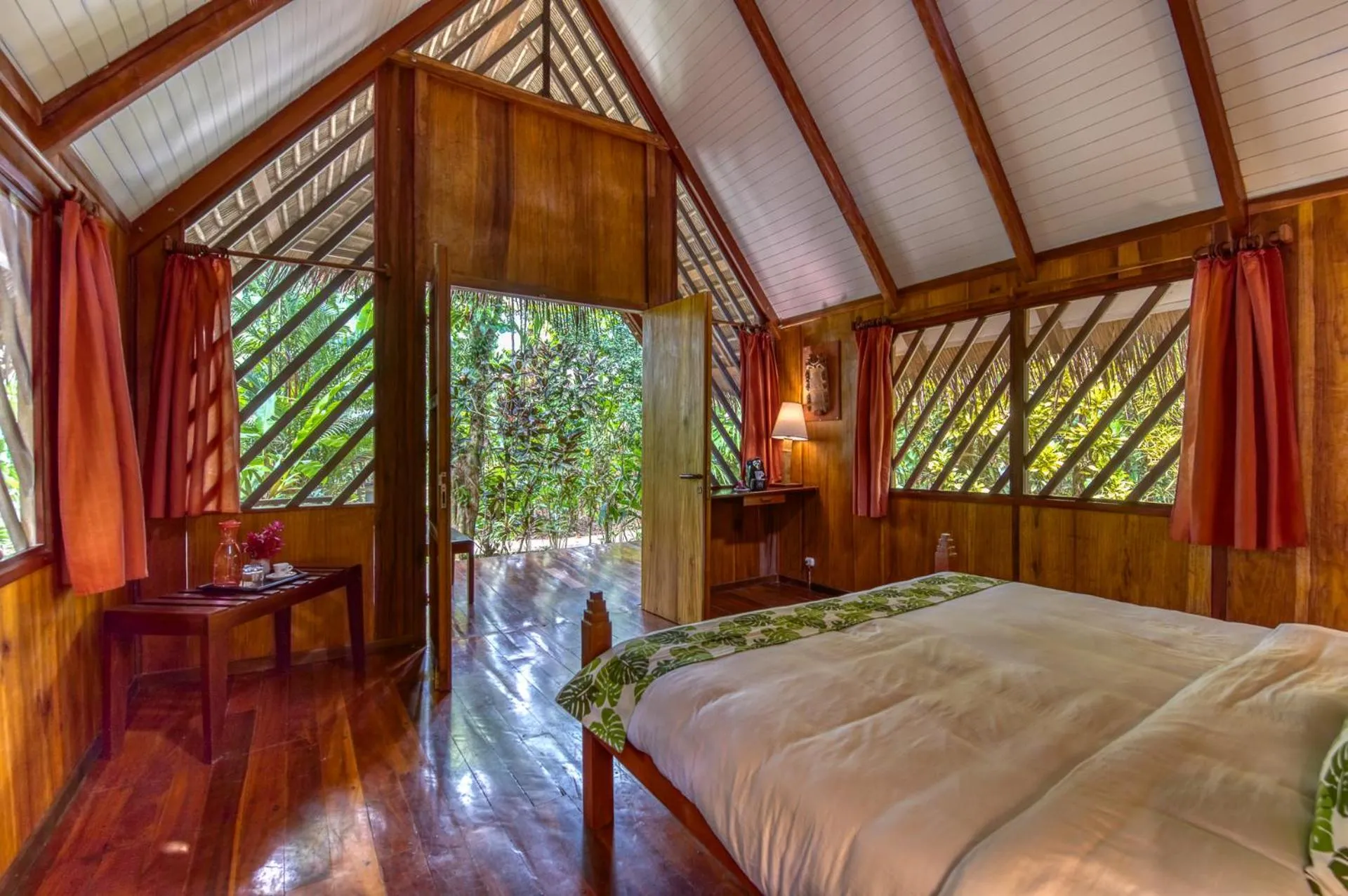 Bed in Shawandha Lodge