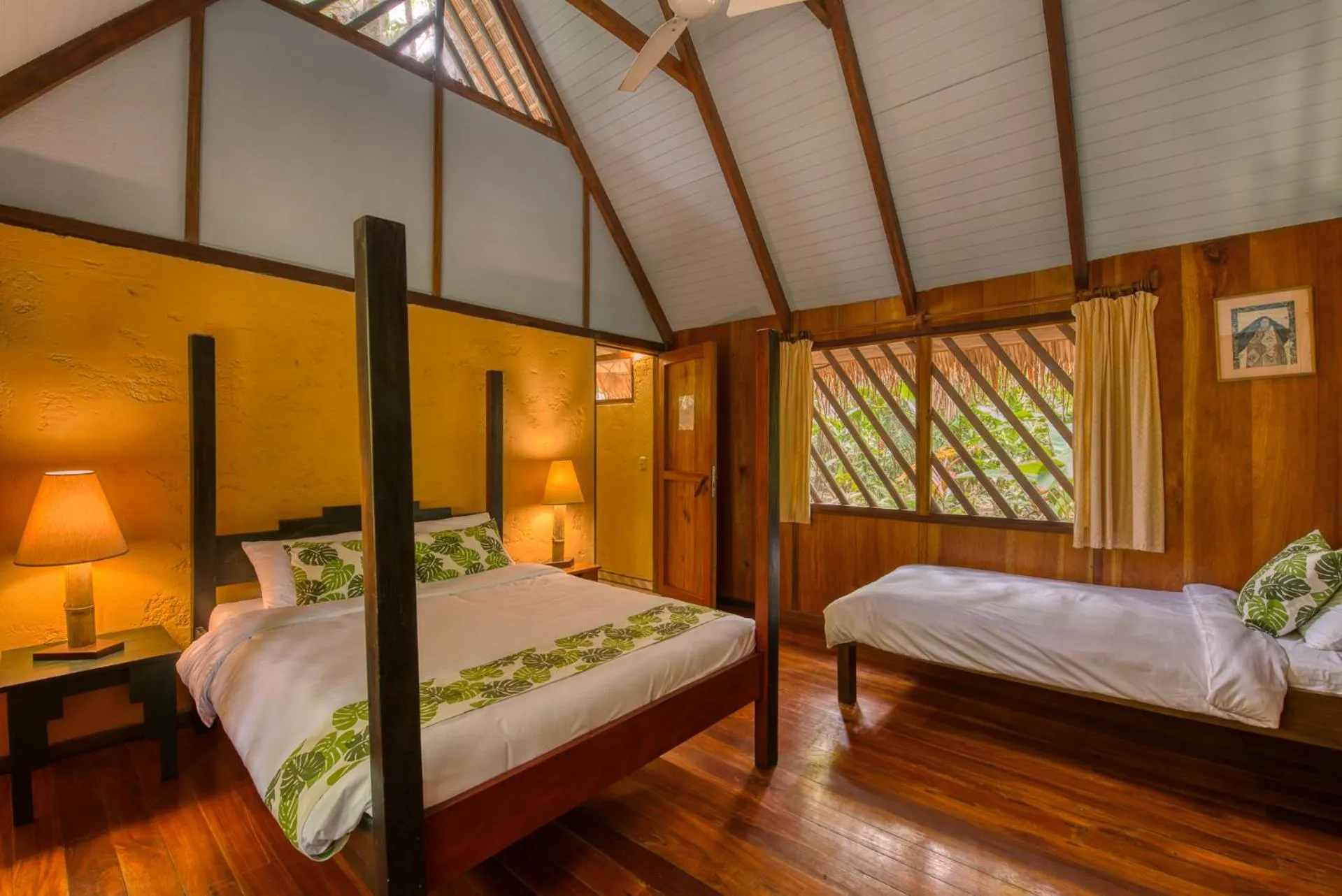 Bed in Shawandha Lodge