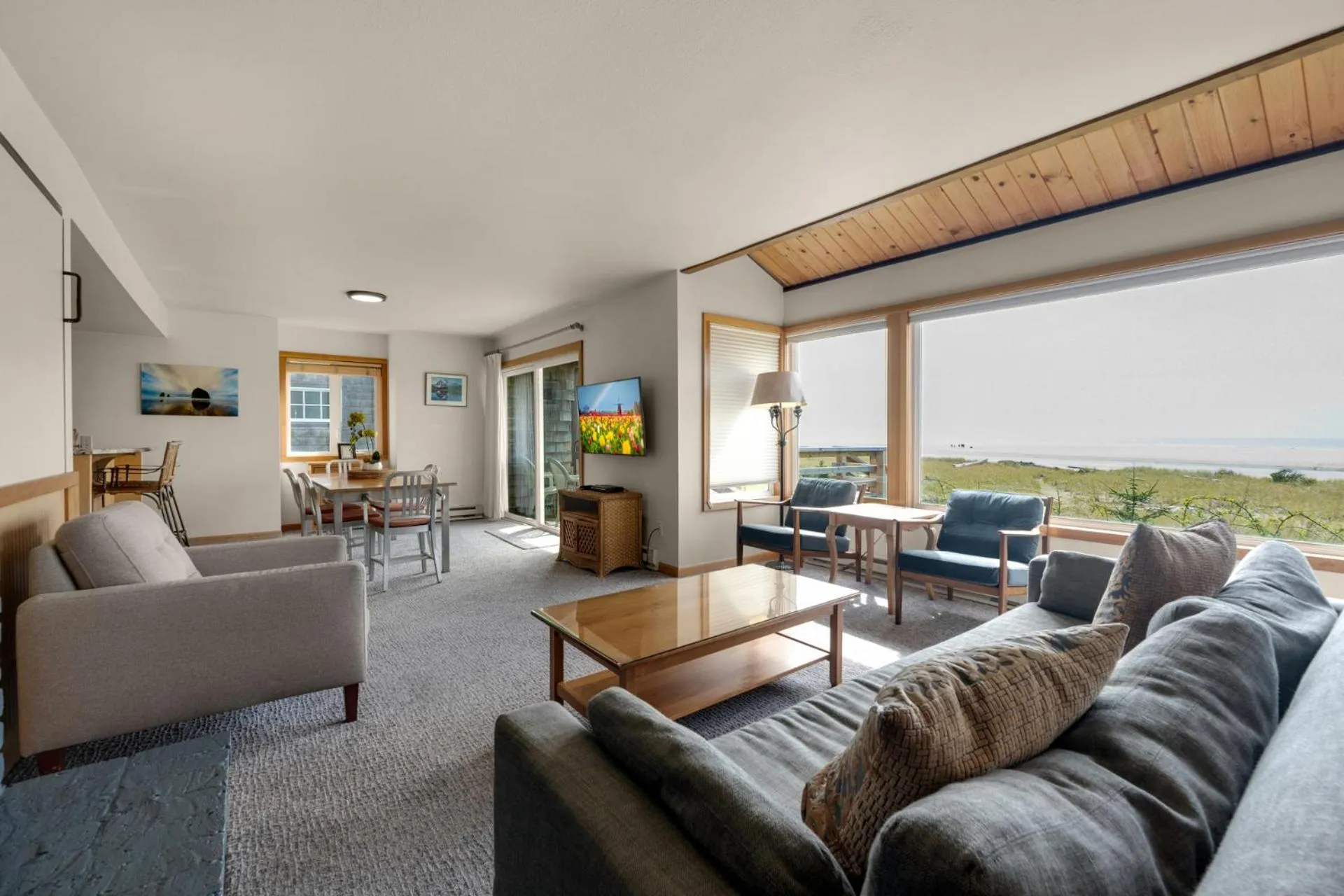 Natural landscape in The Waves