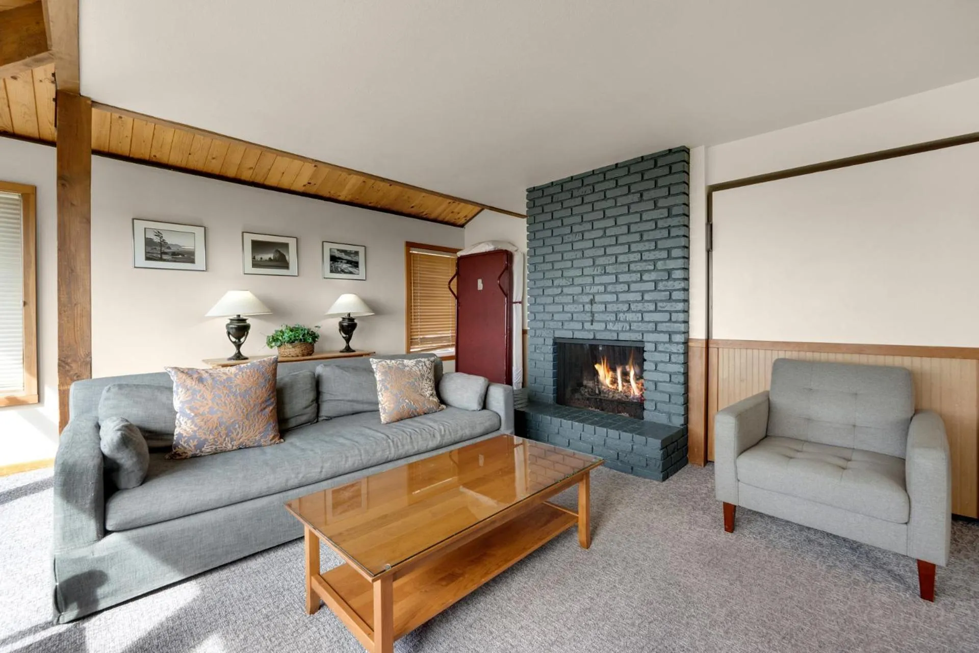 Living room in The Waves